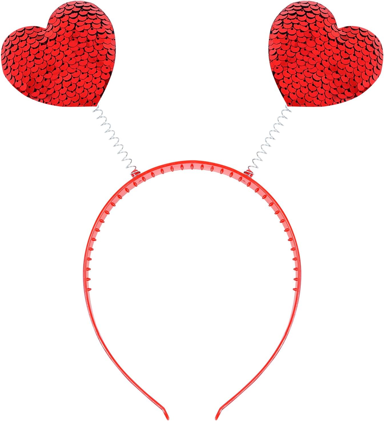 Stylish Red Heart Headband