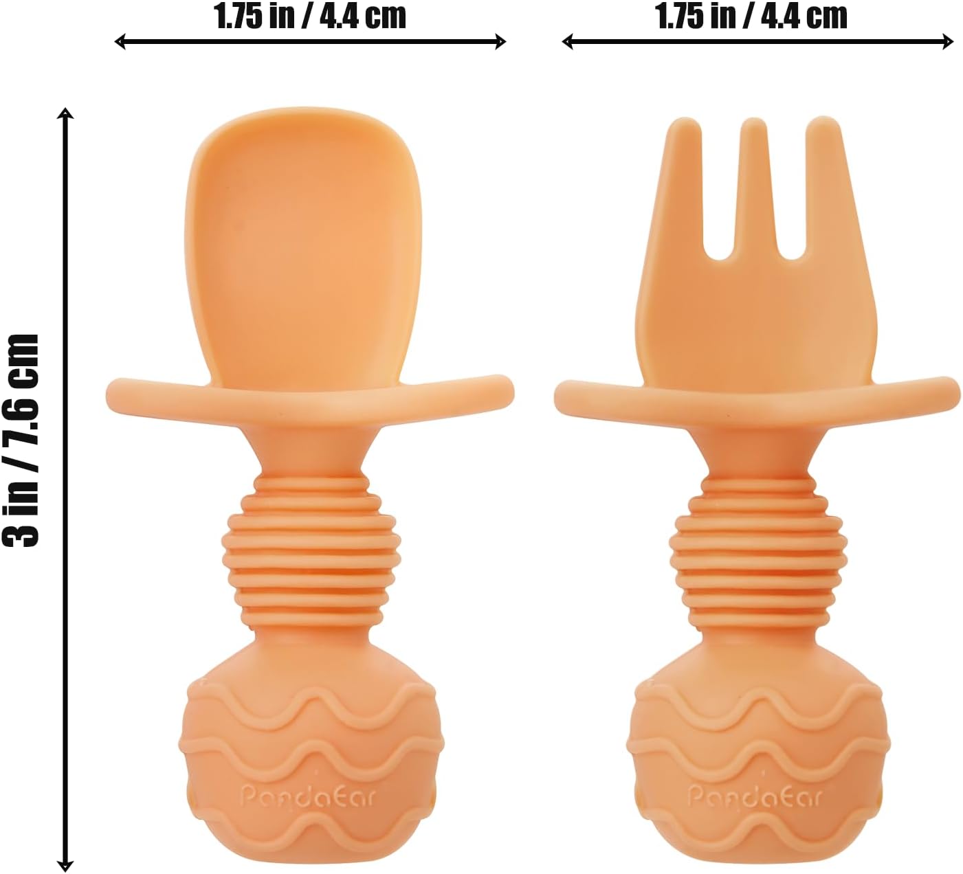 PandaEar 4-Piece Silicone Baby Set
