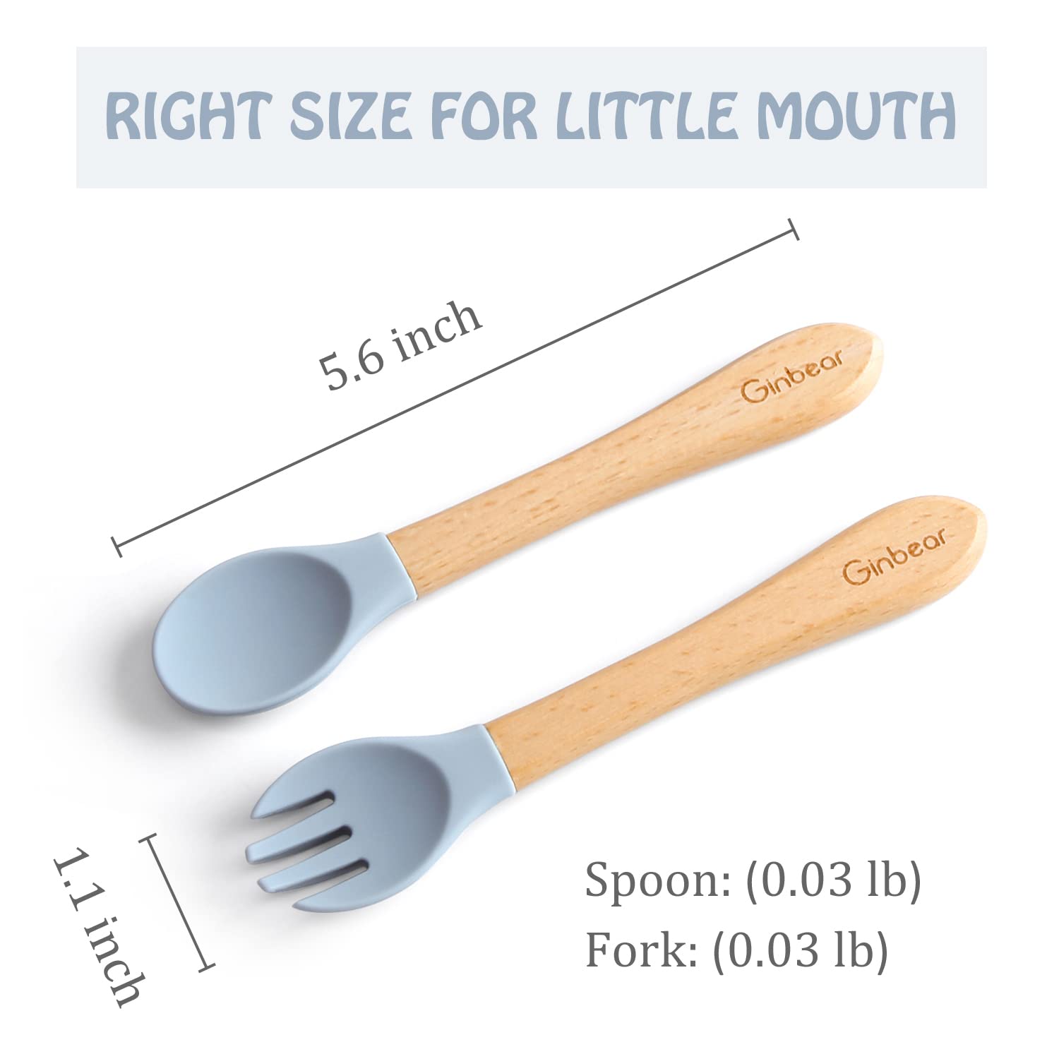 Gin-Tastic Baby Flatware Set