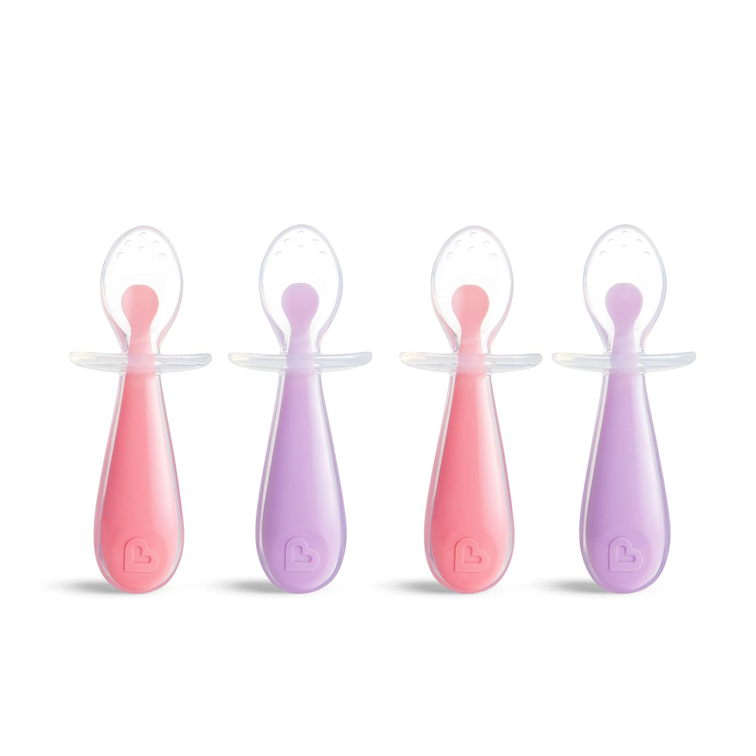 Munchkin Silicone Scoop Trainer with Choke Guard for Baby Led Weaning