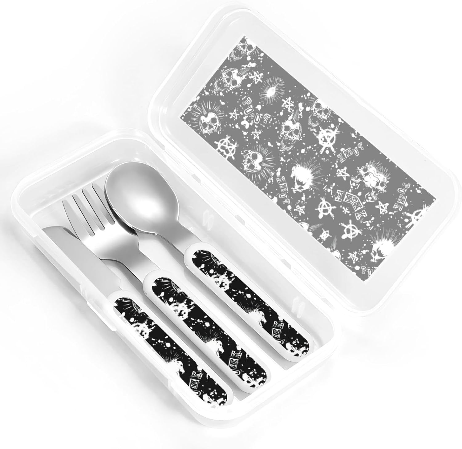Stainless Steel Utensil Set with Case