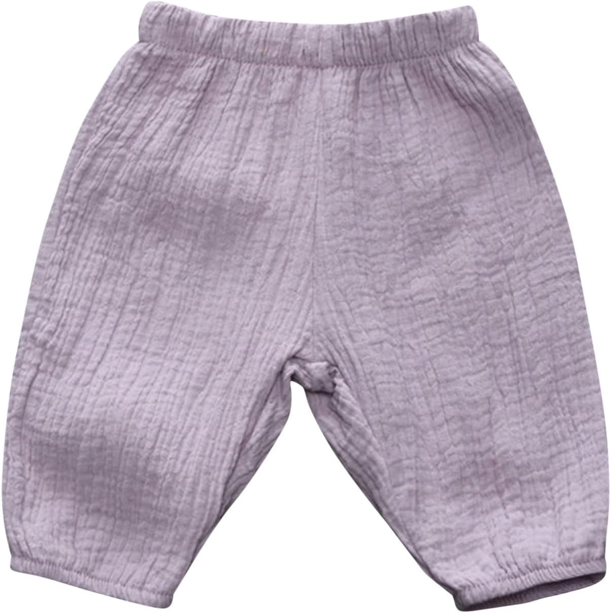 Cotton Transfer Elastic Toddler Harem Pants