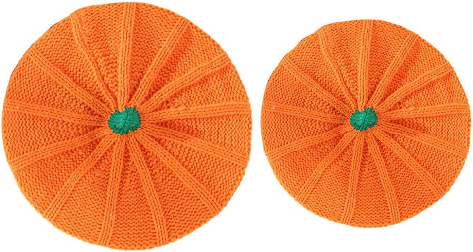 Perfect Halloween pumpkin Beret for Kids