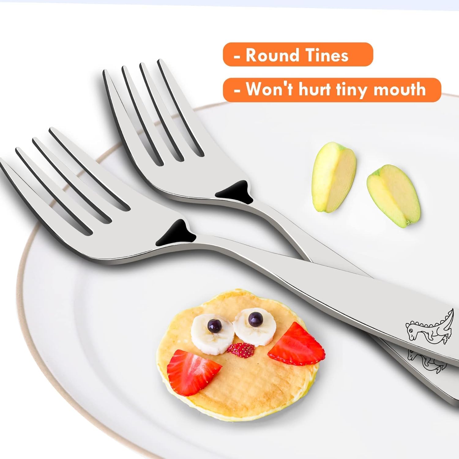 Lehoo Castle Kids Stainless Steel Cutting Set