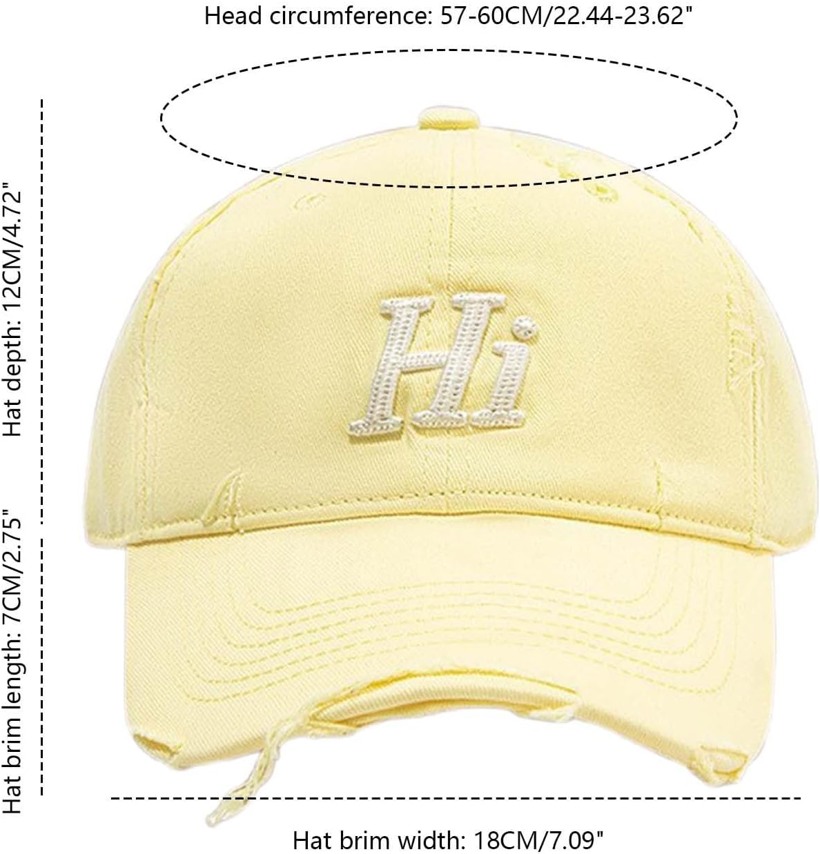 Stylish Unisex Snapback Baseball Cap with embroidery Adjustable Cotton Breathable Sun Protection Hat