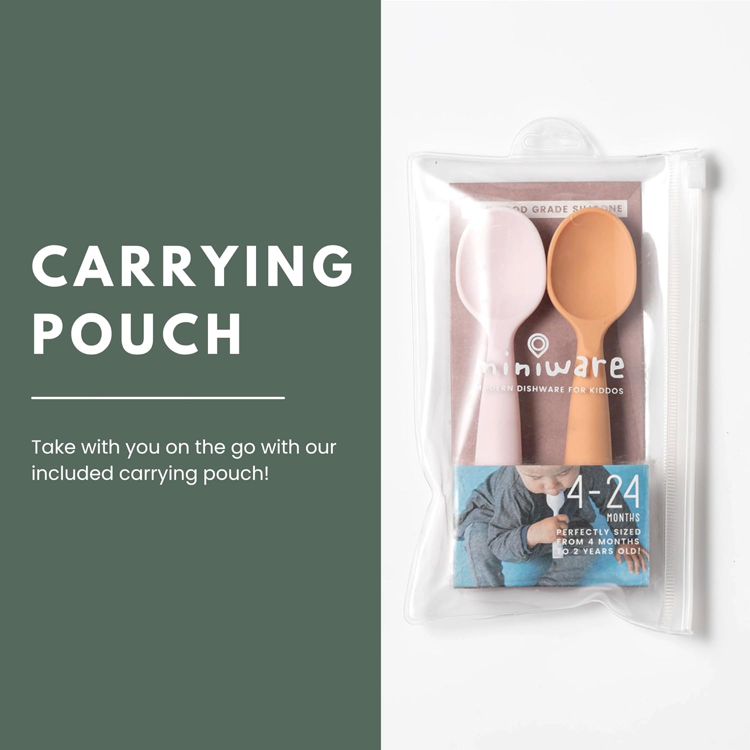 Miniware Silicone Baby Spoon