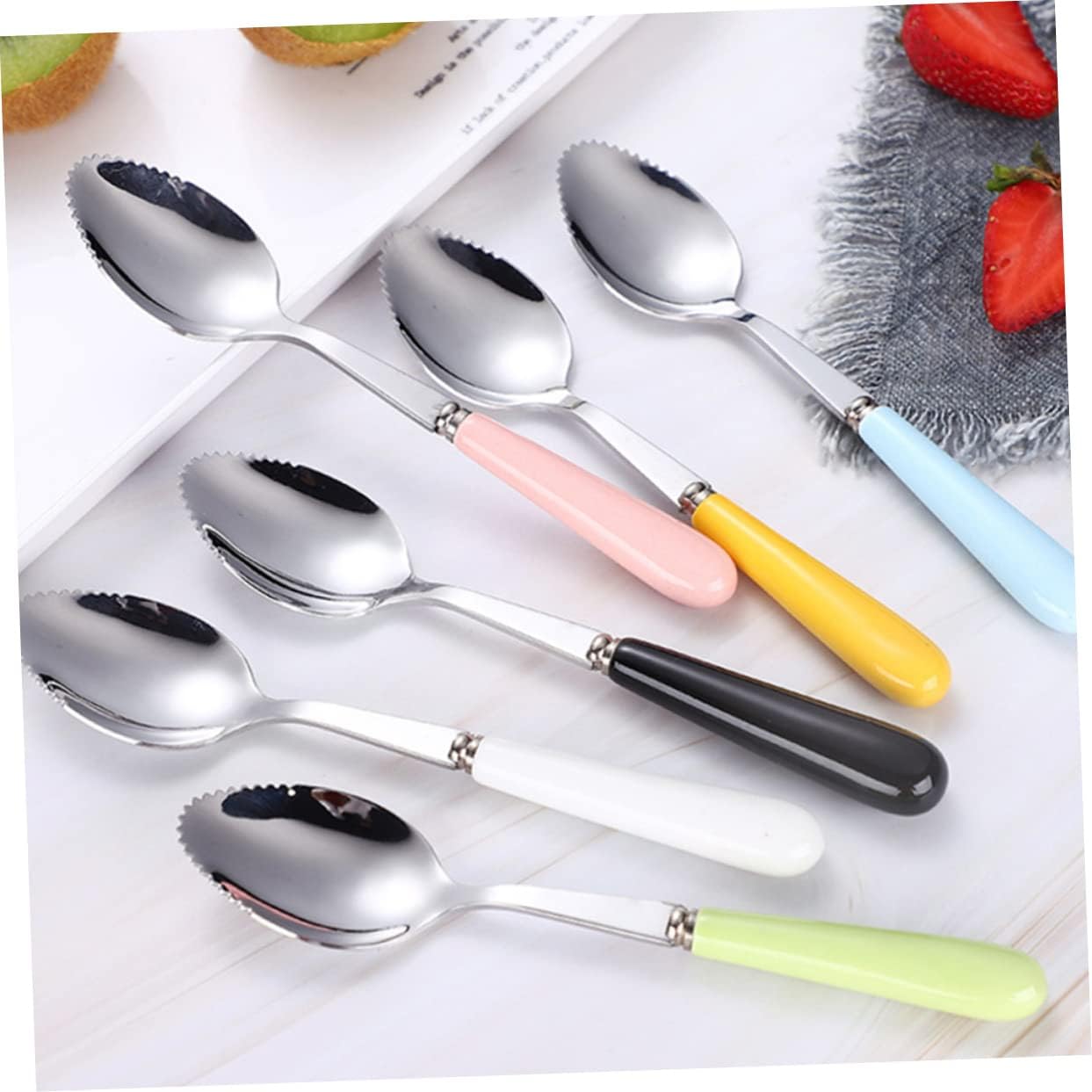 Fruit Vegetable Feeding Set 6-Piece Serrated Non-Slip Durable
