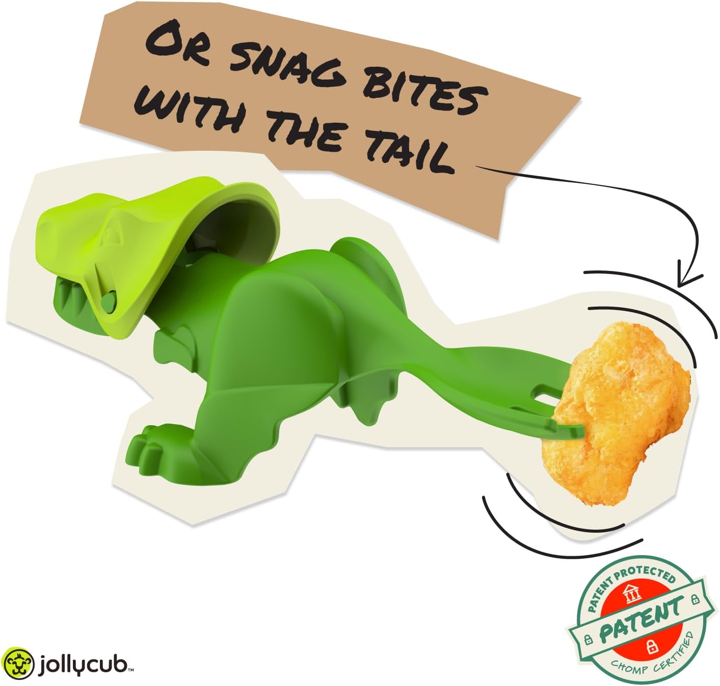 JollyCub Dino Chomper Wood Set