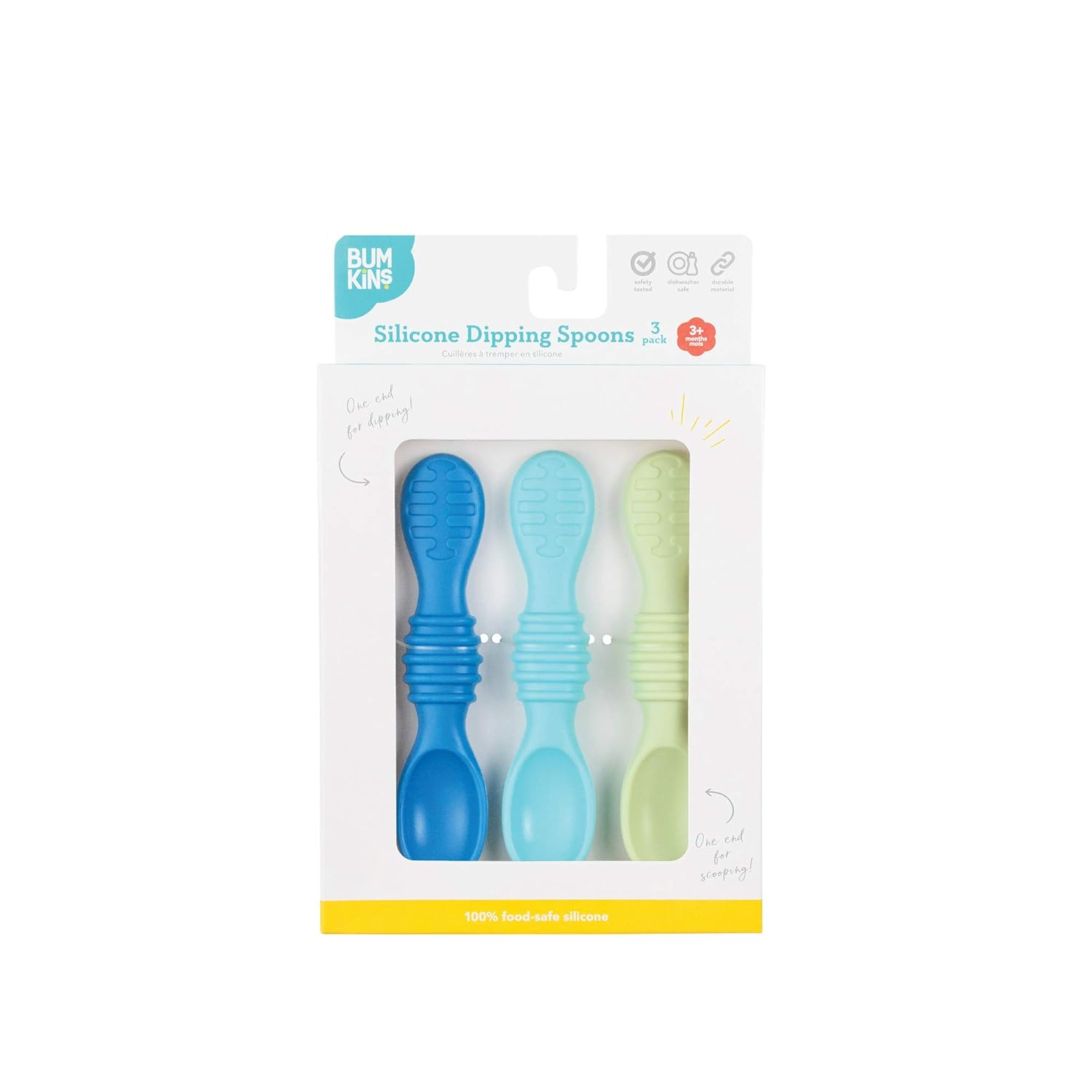 Bumkins Baby Utensils Set for First Year Training
