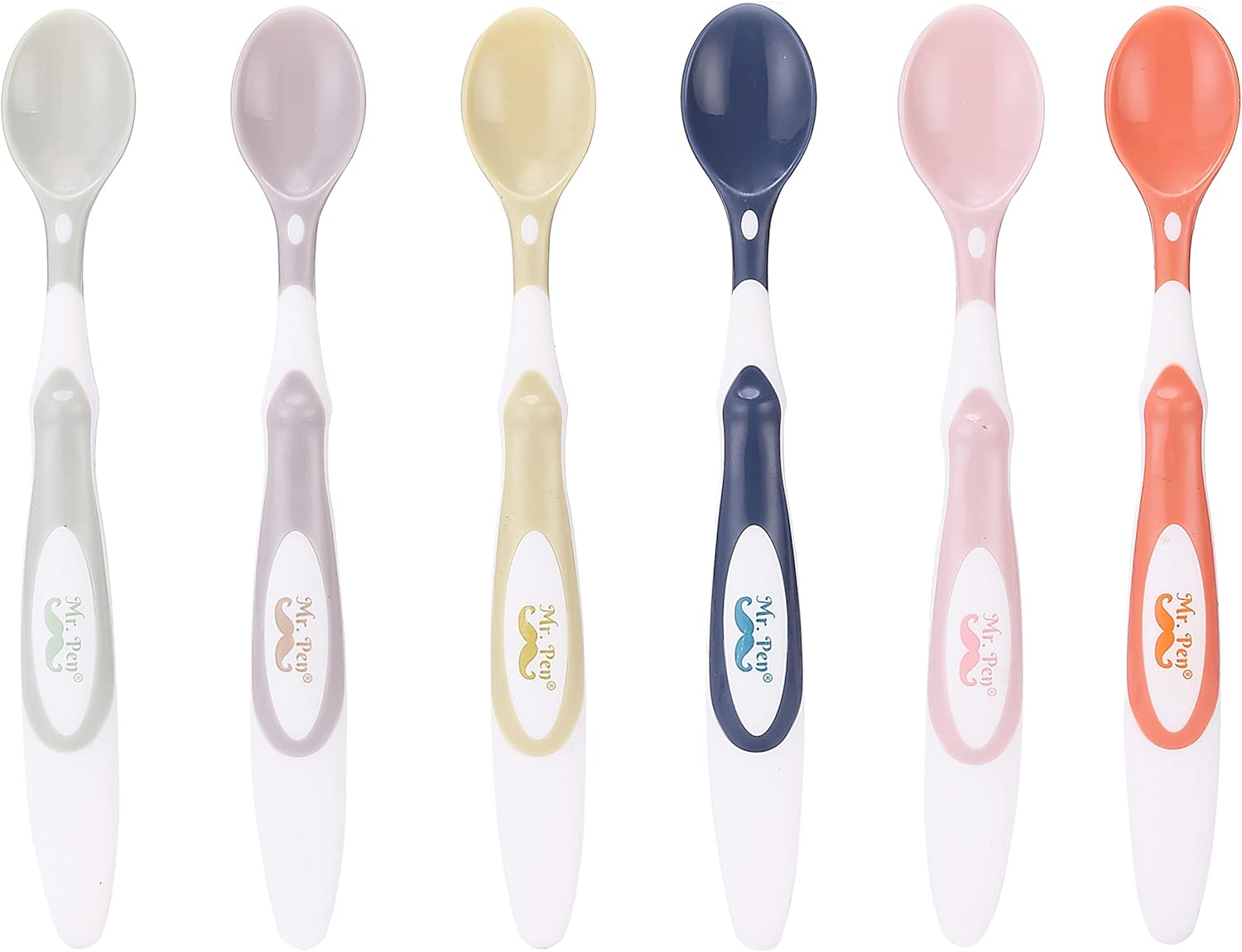 Safe Silicone Baby Spoon Set