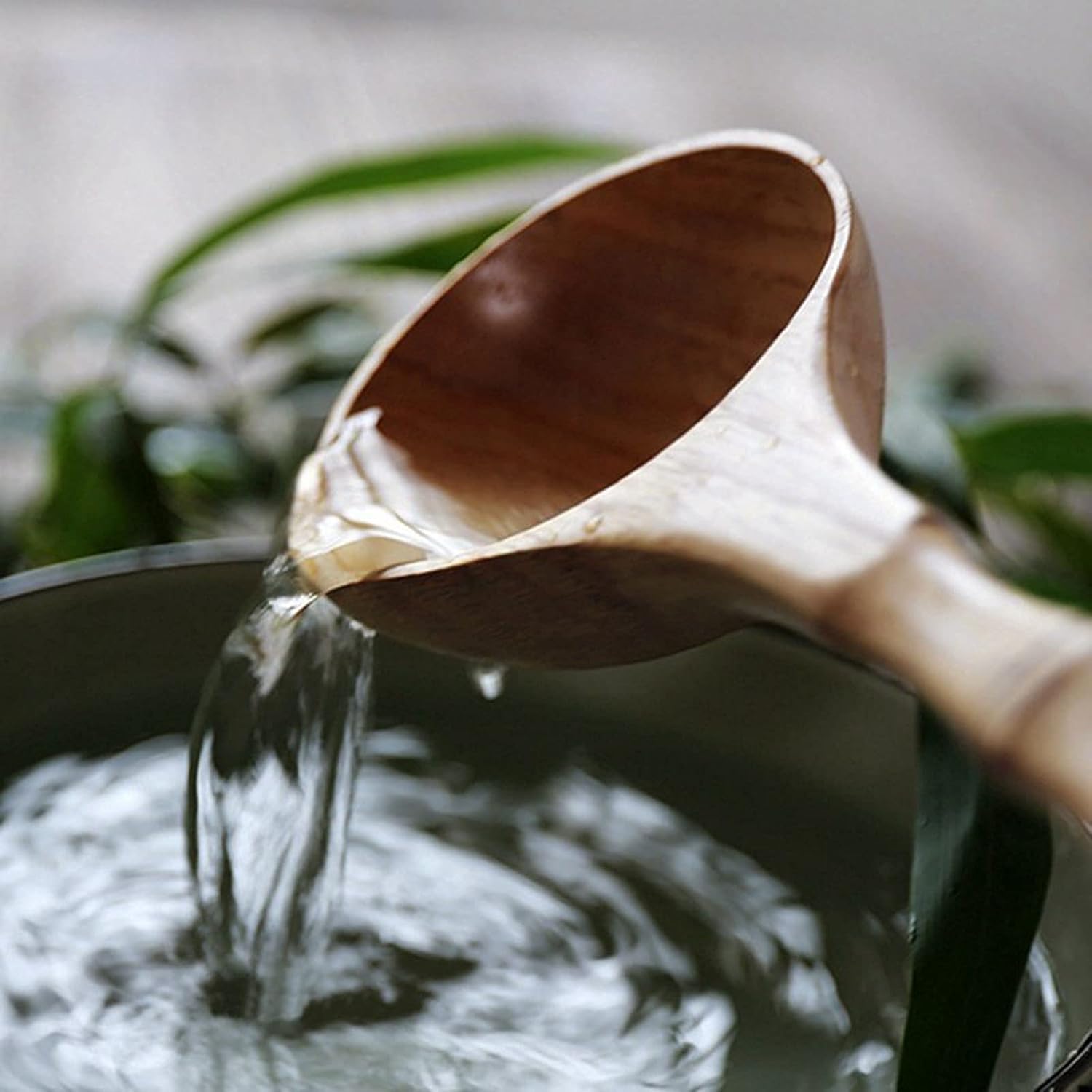 Bamboo Water Scoop Style