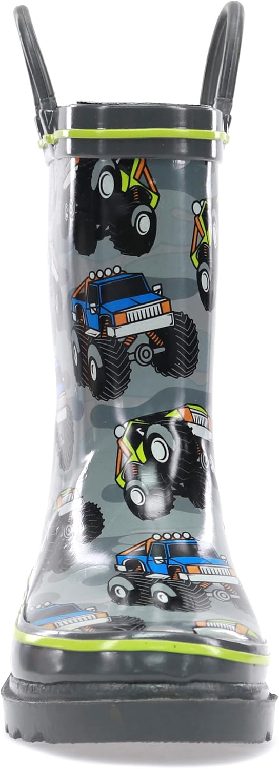 Western Chief Unisex-Child Waterproof Printed Rain Boot Chef