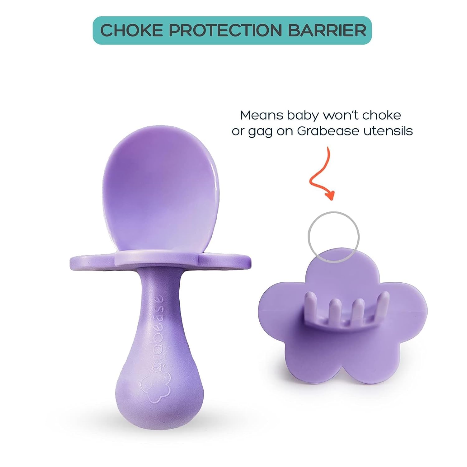 Grabease Toddler Baby Feeding Utensils Set - 1 Set for Mealtimes