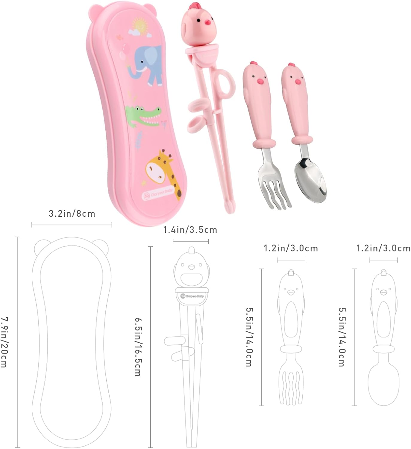 Goryeo Baby Toddler Utensils Set