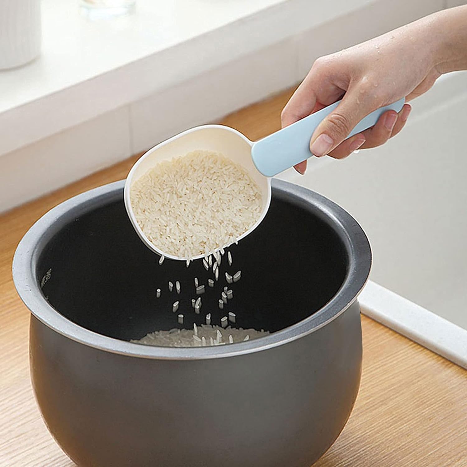 3PCS Stainless Steel Water Scoops for Kitchen