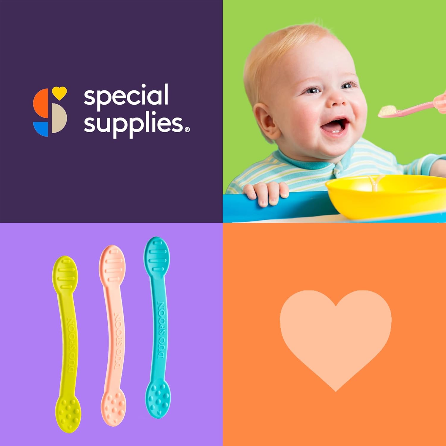 Duo Spoon Oral Motor Toy for Babies