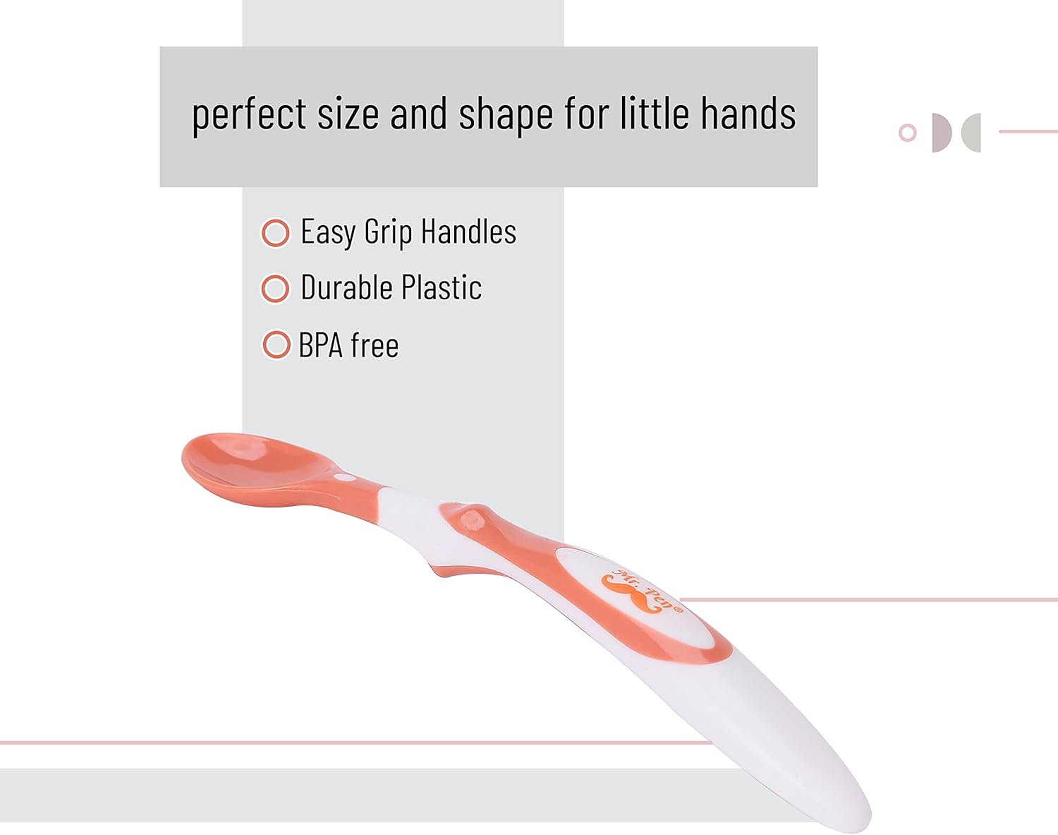 Safe Silicone Baby Spoon Set