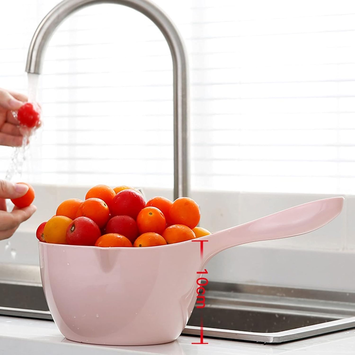 3-Piece Plastic Water Scoop Set Bath Kitchen Spielberg