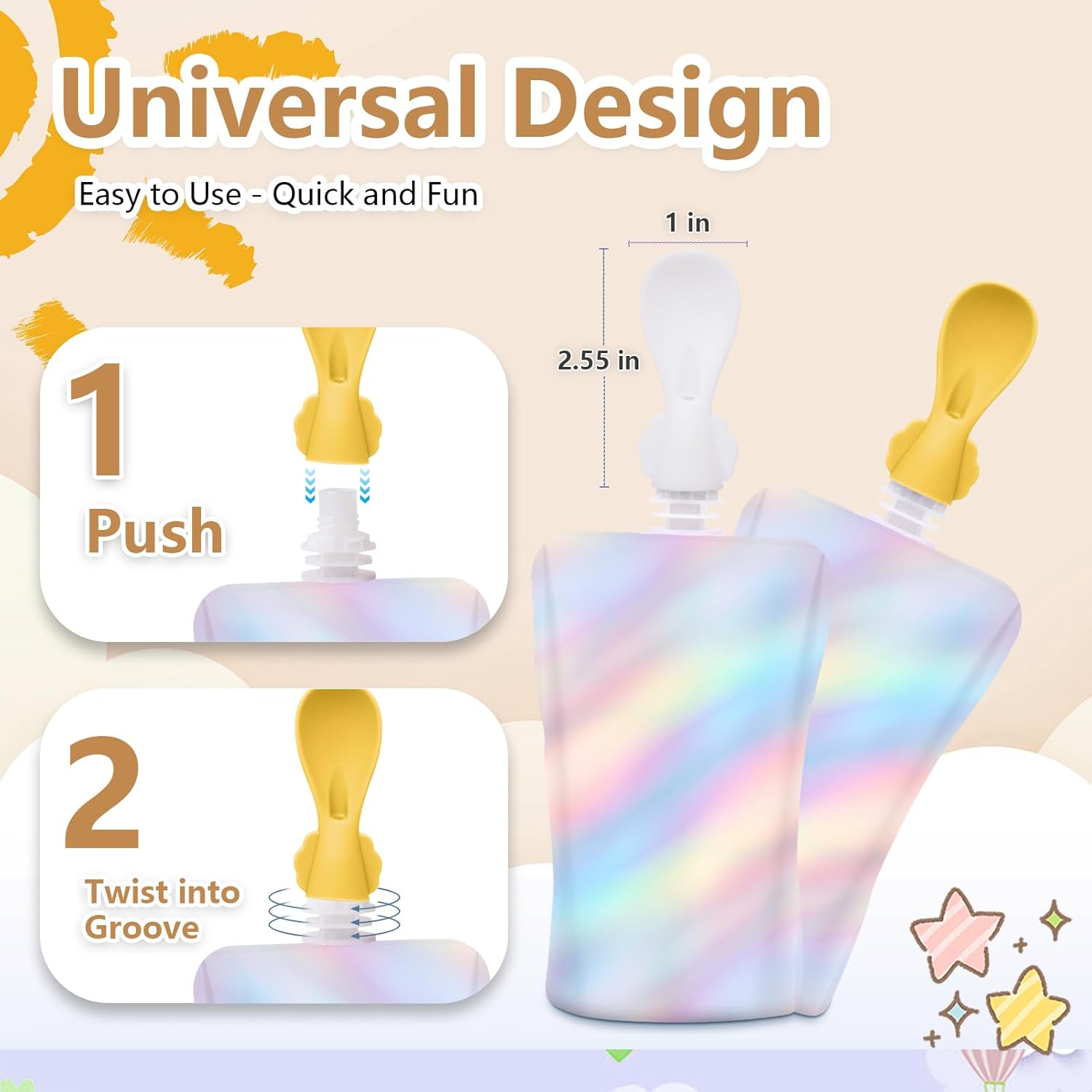 Mini Munch Silicone Spoon Set