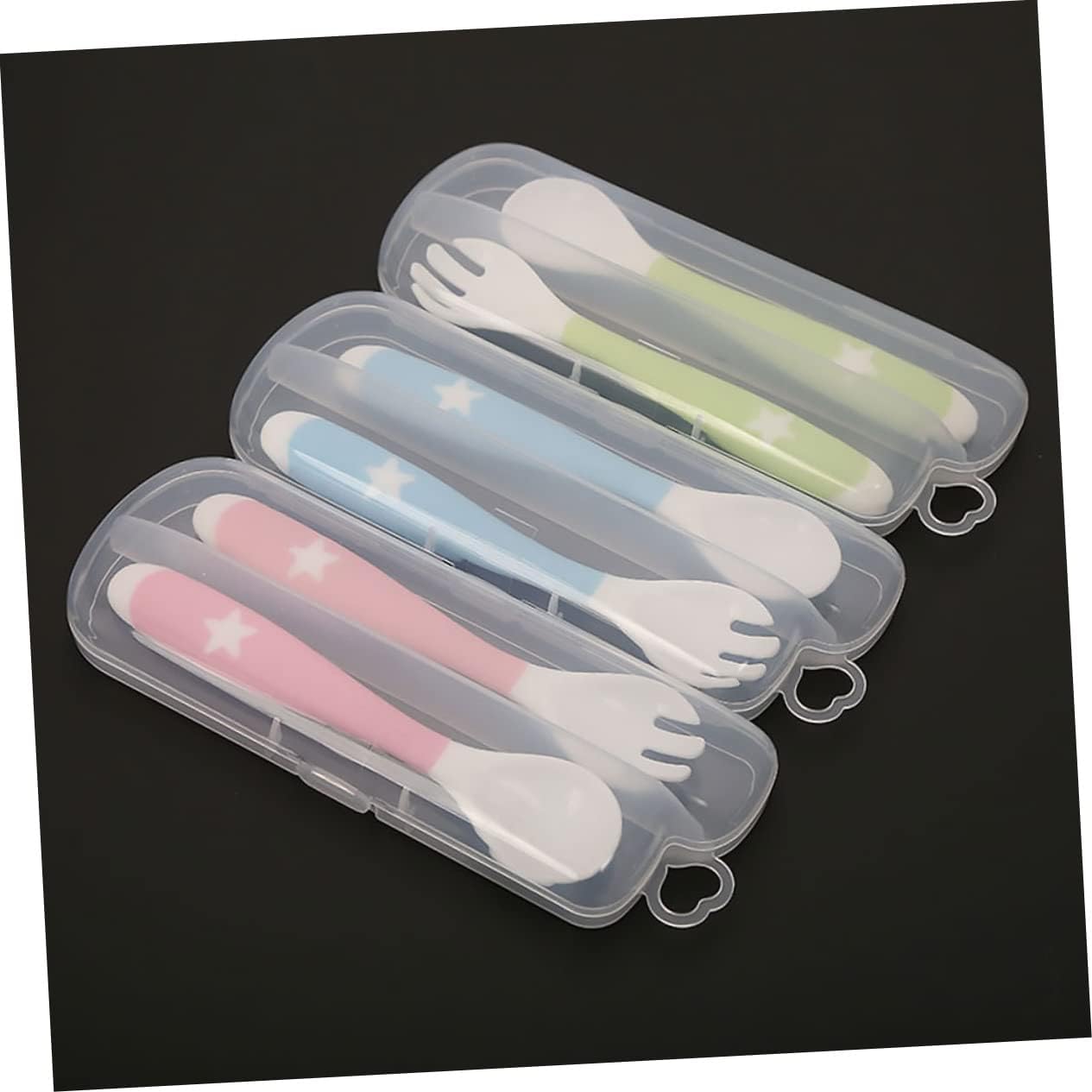 Ifundom Silicone Spoon Holder - Durable Baby Tool Storage Box
