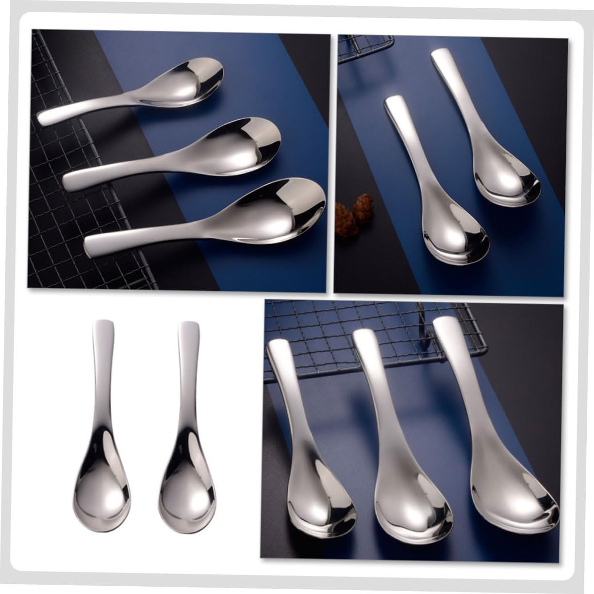 Stainless Steel Rice Spoons for Kids