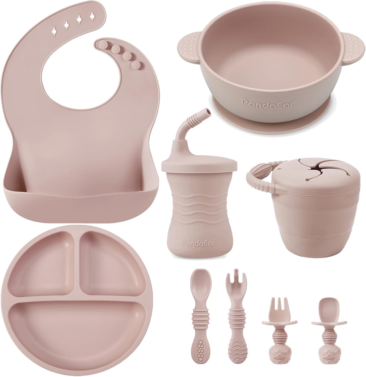 Perfect Silicone Baby Feeding Set for Independency