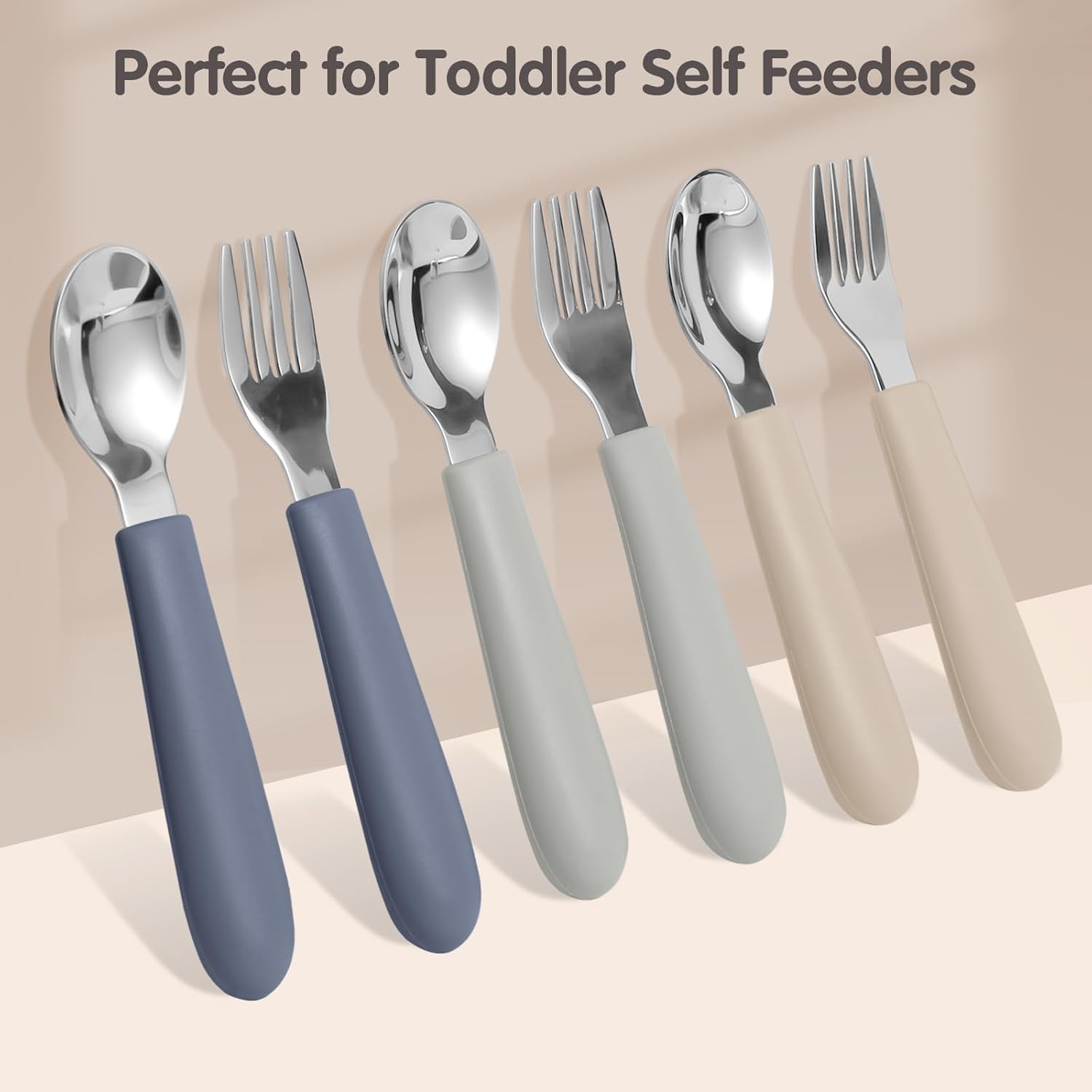 Eascrozn Toddler Utensils Set