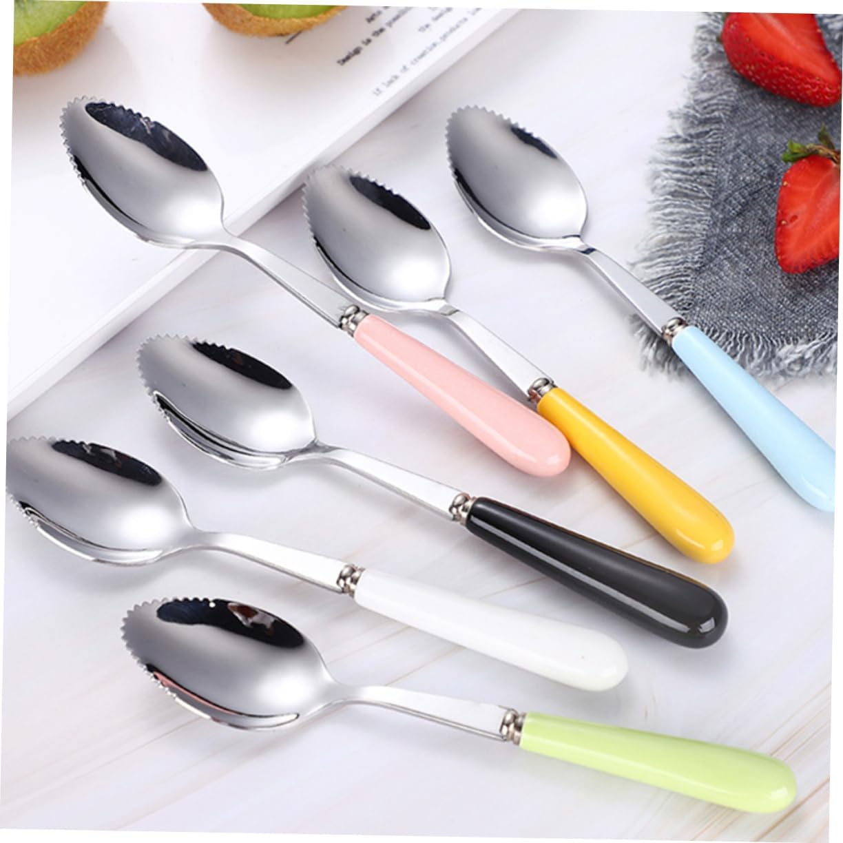 Multi-Use Fruit Training Spoons Durable and Stylish