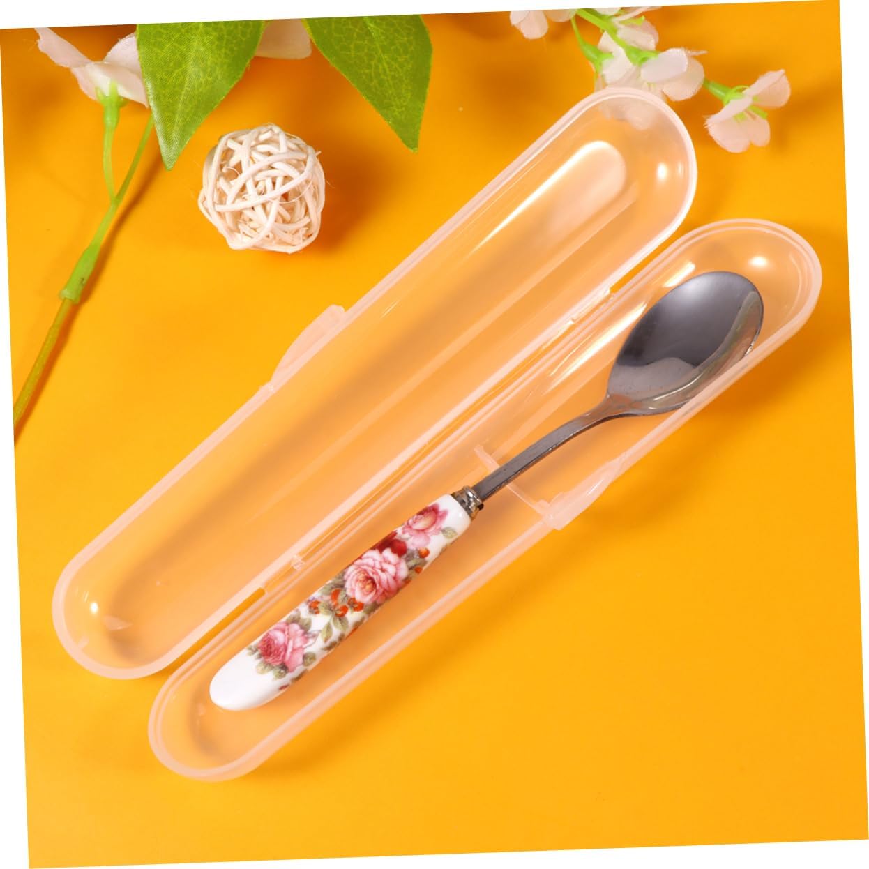 Abaodam 5-Piece Baby Spoon Case Portable Durable and Healthier
