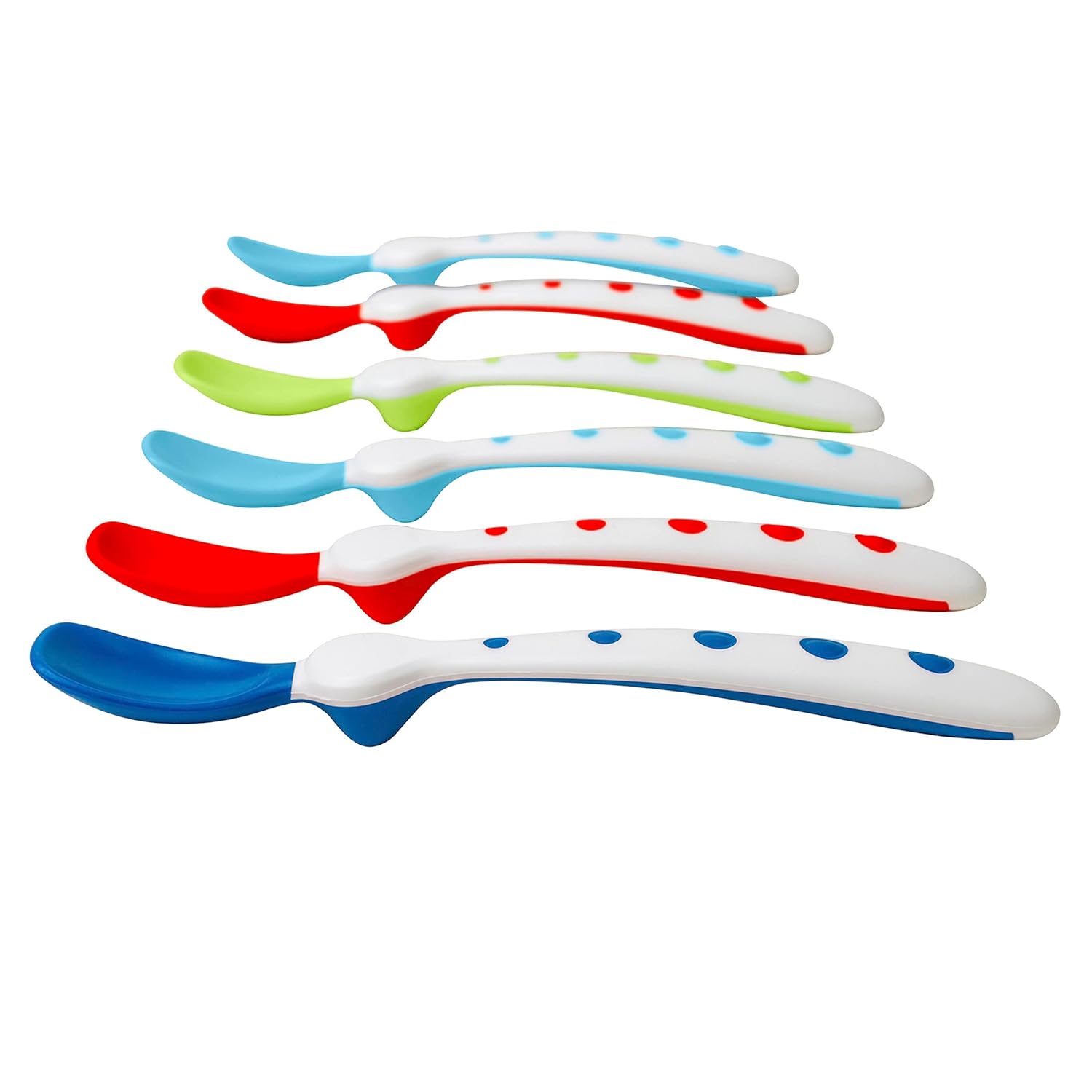 Derisible by Design BPA-Free Spoons for Babies 6-Month