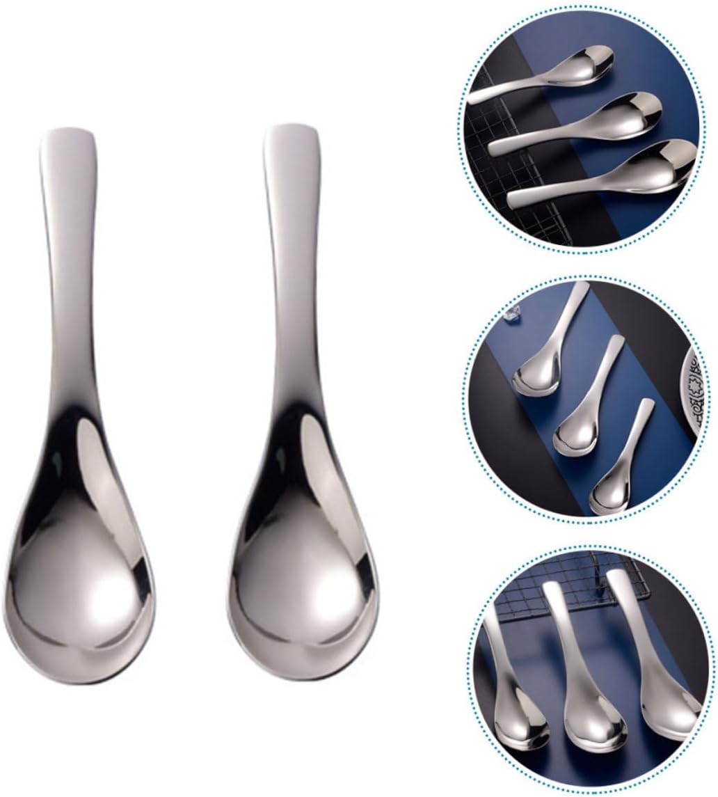Stainless Steel Rice Spoons for Kids