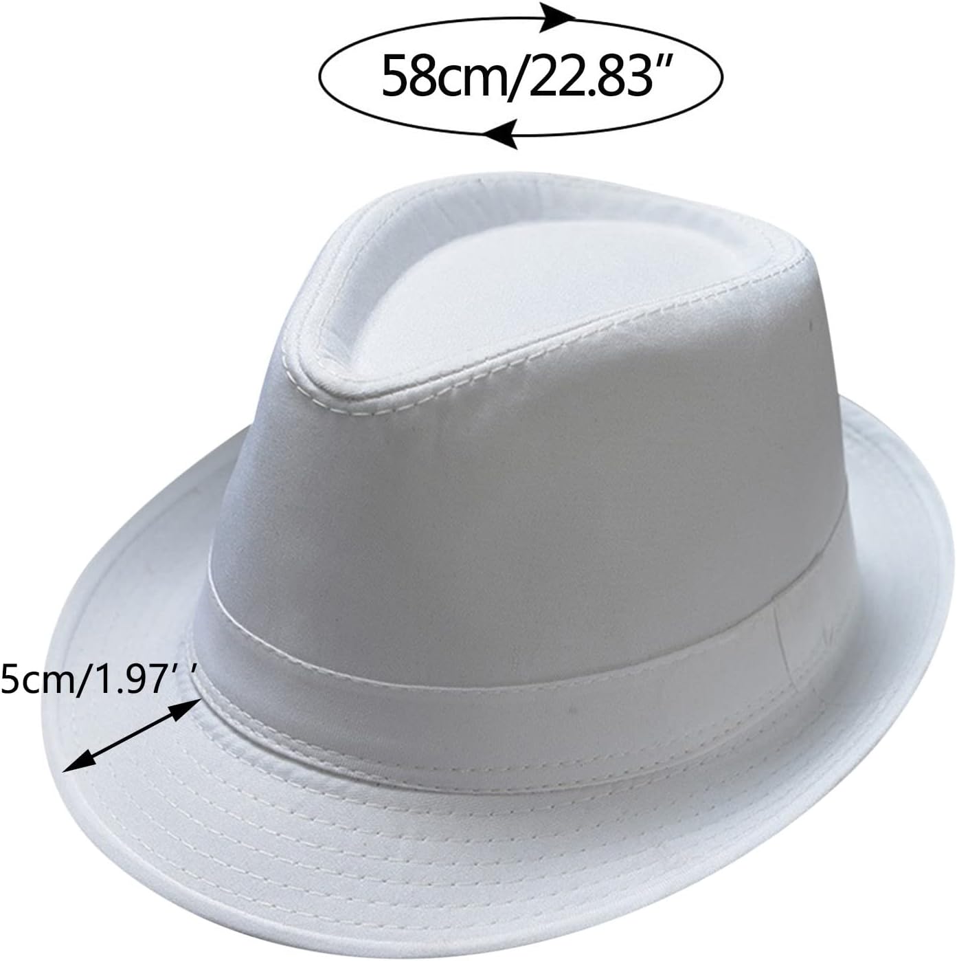 Exclusive Wide-Brim Felt Cowboy Hat for Women Men