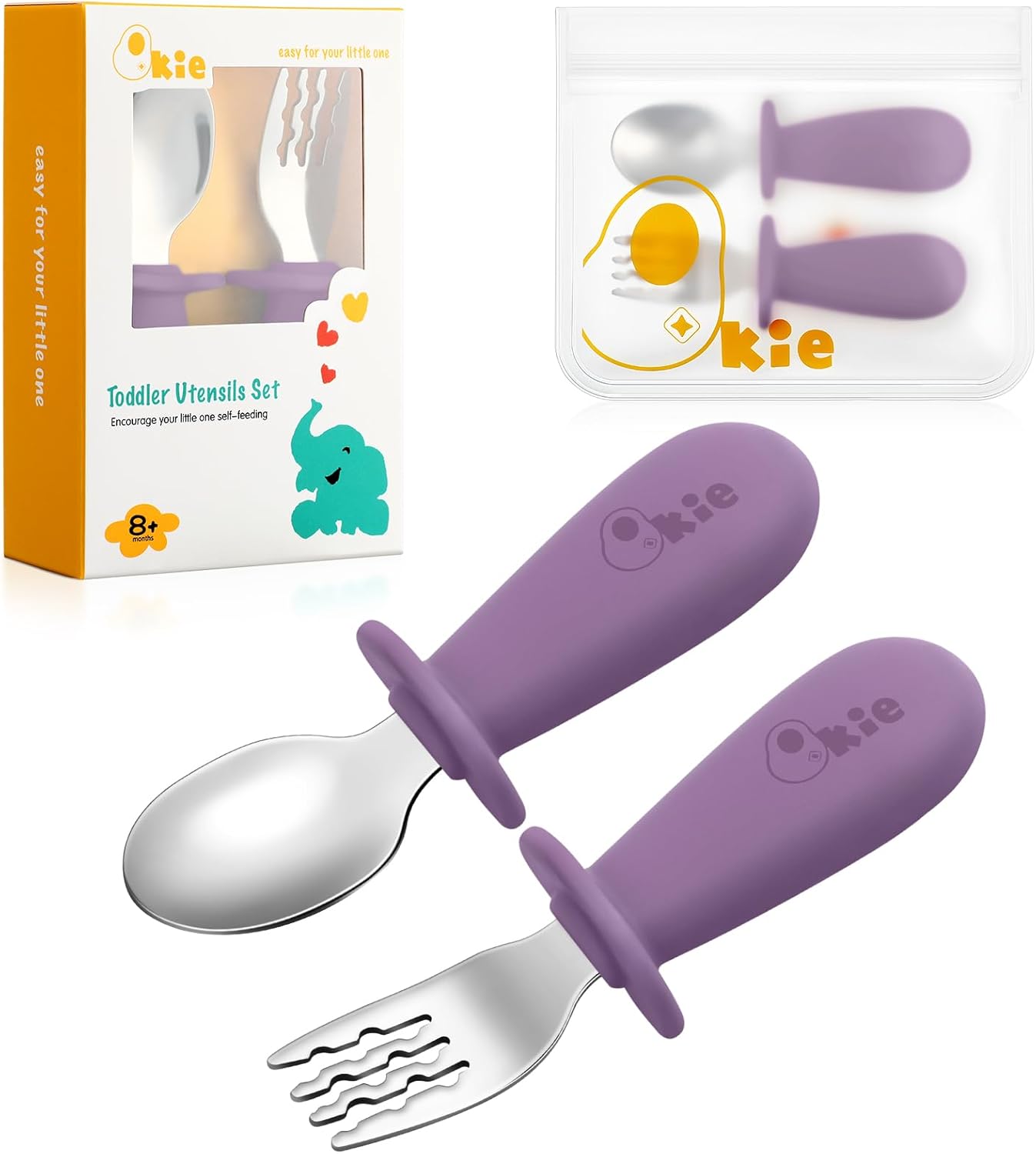Perfect Toddler Utensils Fast-Feed for Snack Time