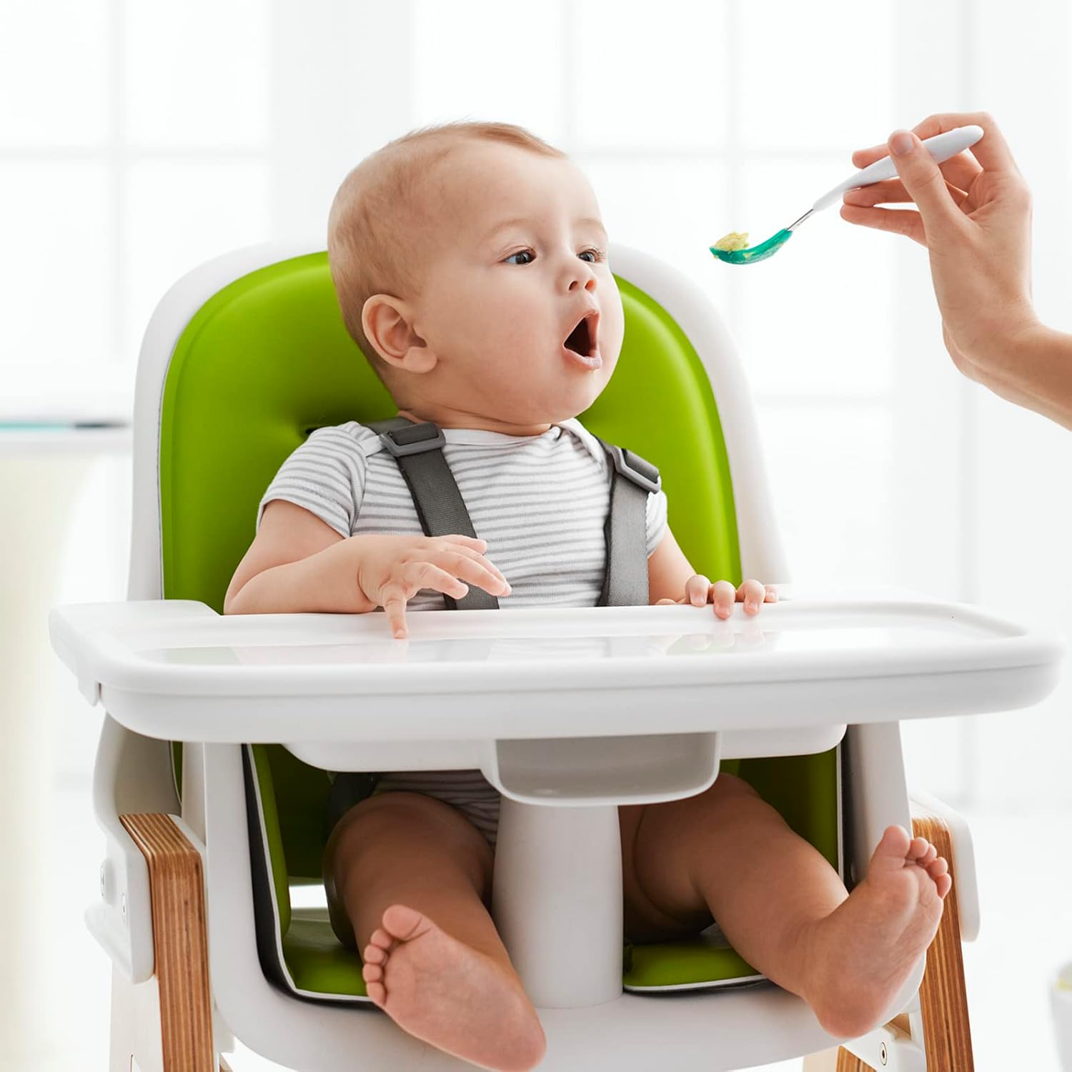 OXO Tot Feeding Spoon Set - Soft Silicone for Growing Babies