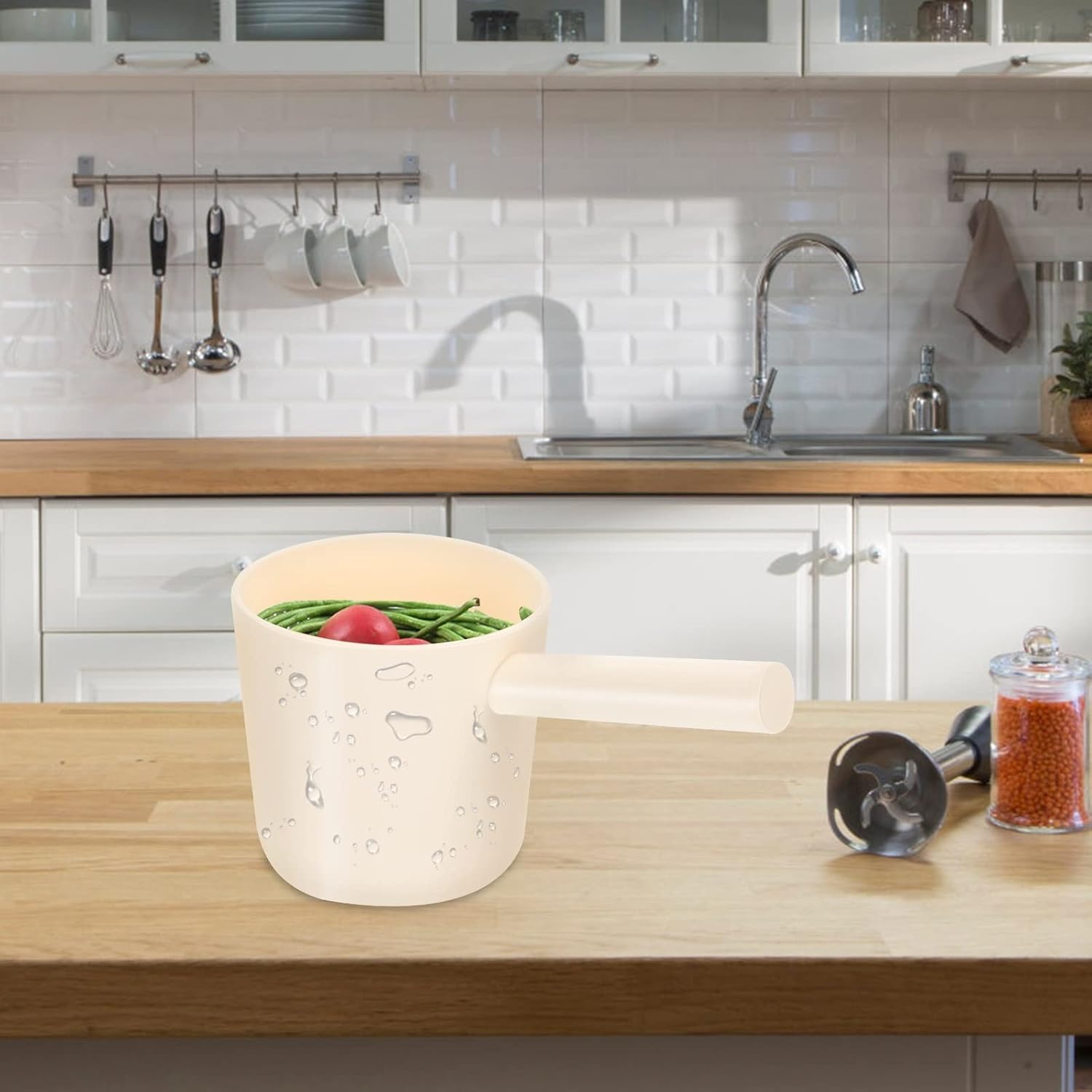 Ergonomic Water Scoop Perfect for Dipping Washing and Serving