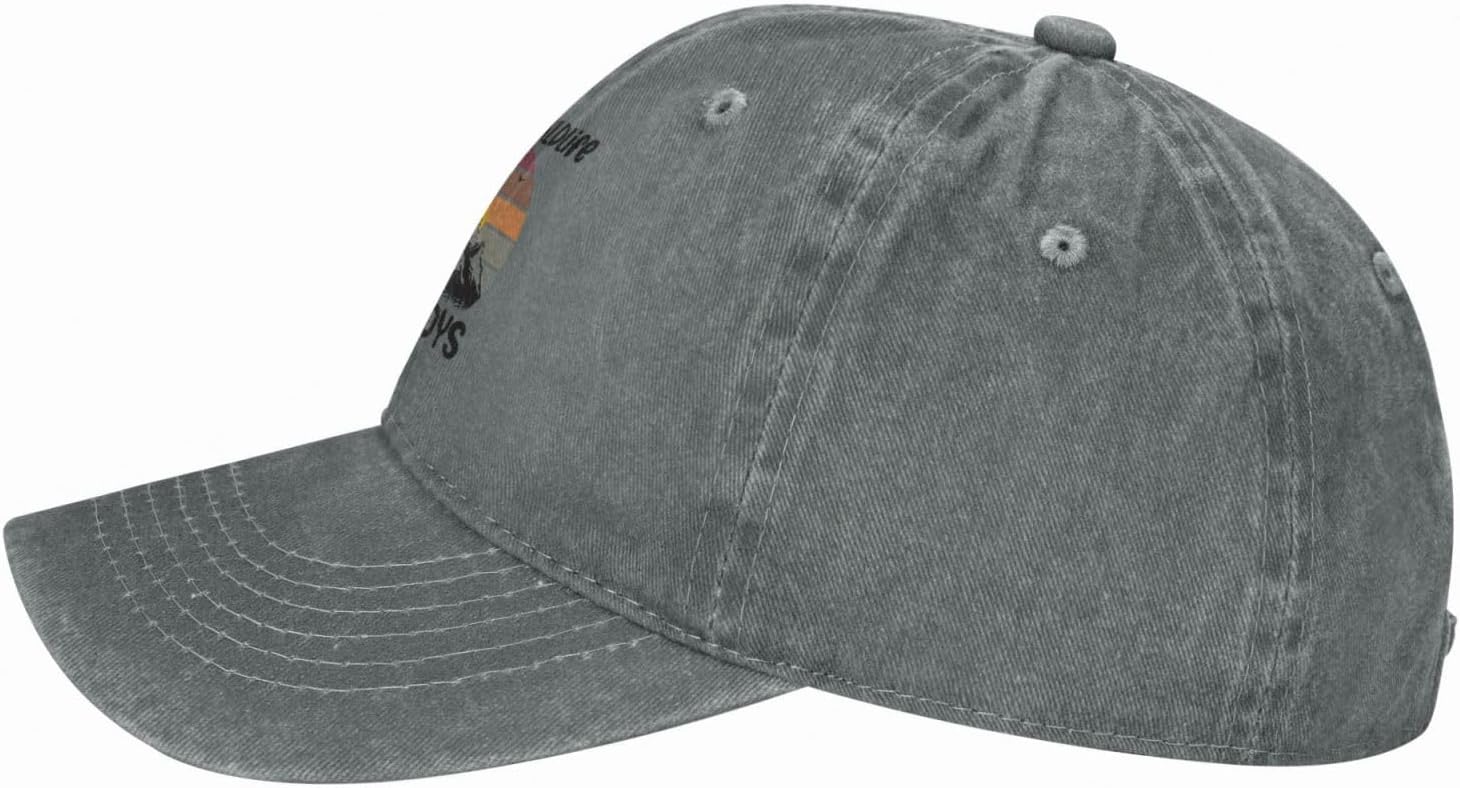 Trendy Adjustable Cowboy Hats for Men Women Premium Cotton Baseball Cap