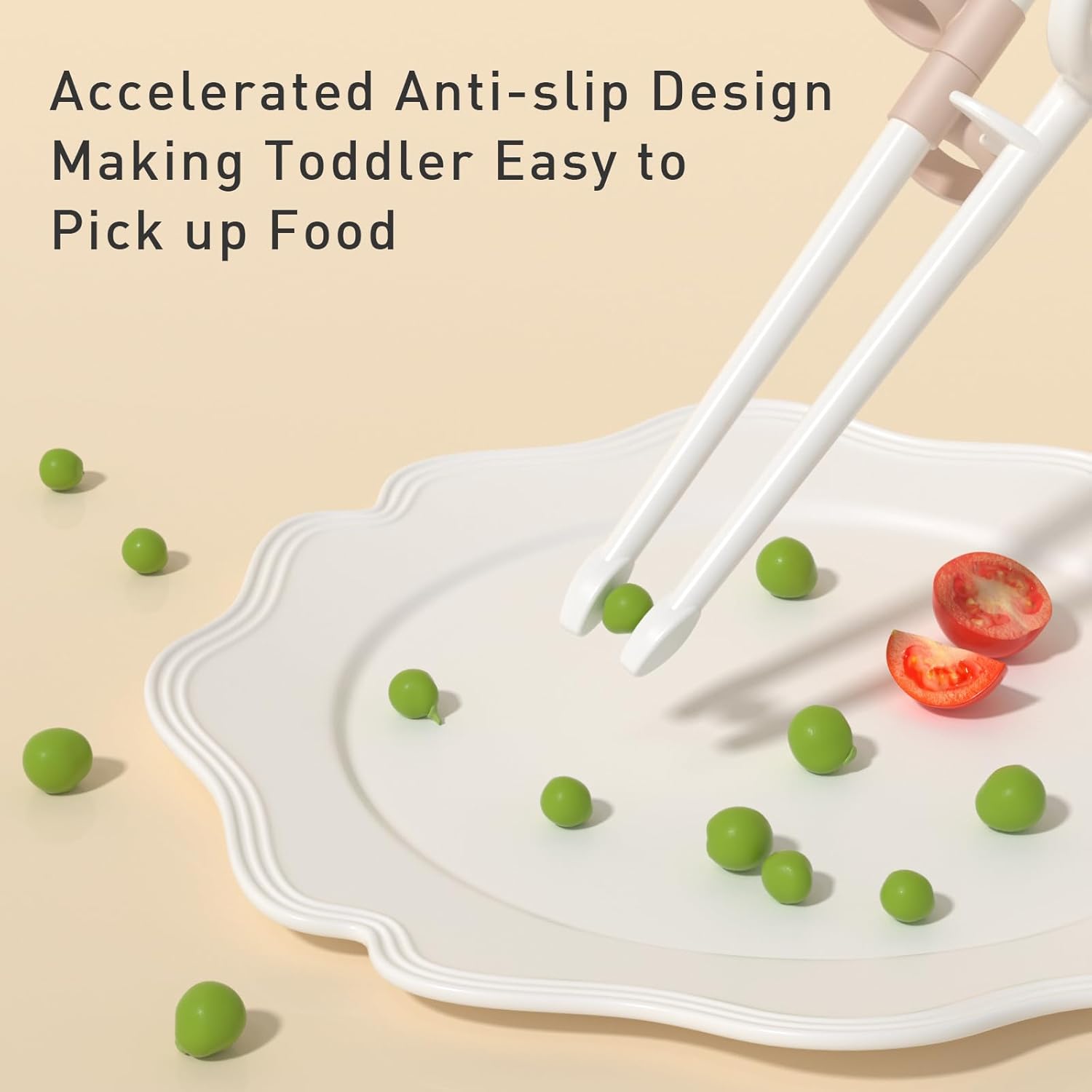 Stainless Steel Kids Utensils Set for Self-Feeding