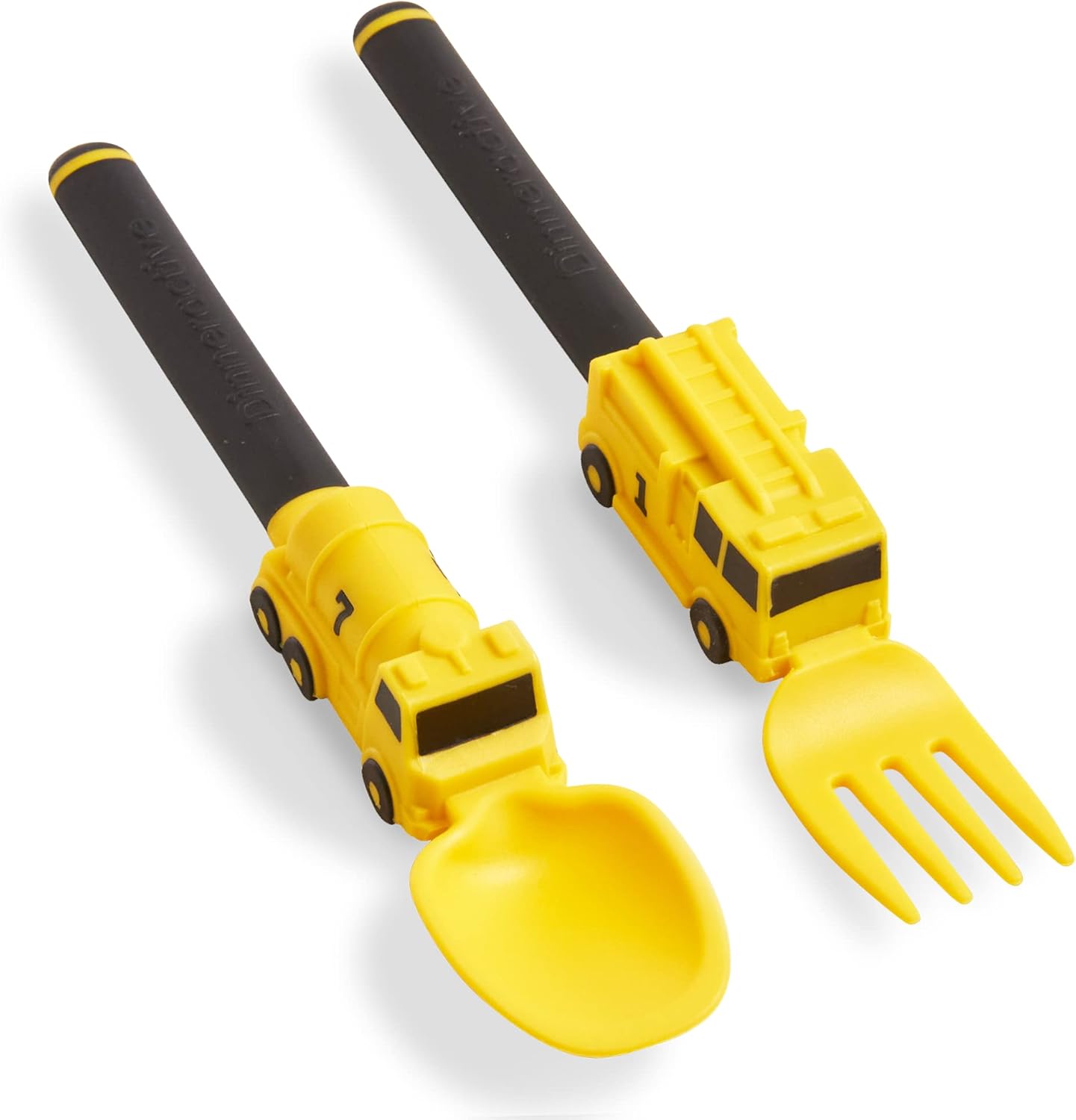 Dinneractive Kids Firefighter Fork Spoon Set Baking up Excitement for Meals