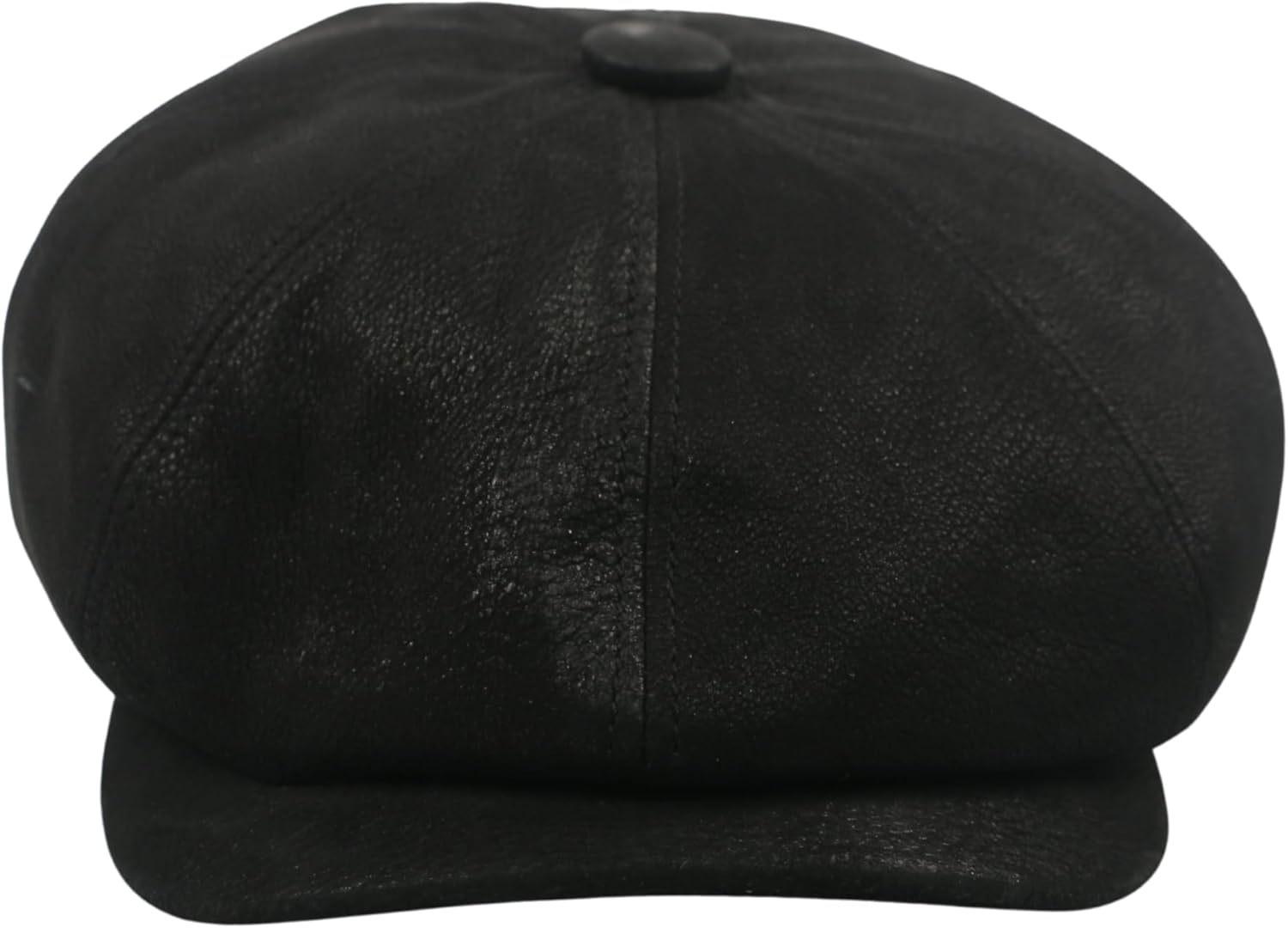 Leather Newsboy Caps