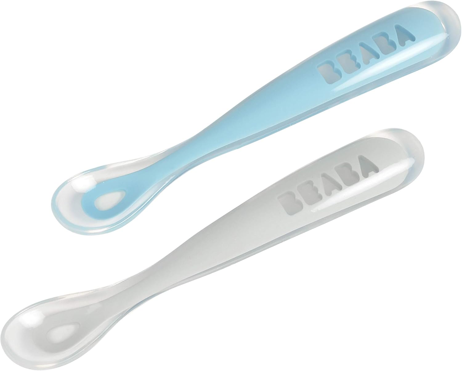 BEABA Babys First Foods Spoon Set with Travel Case