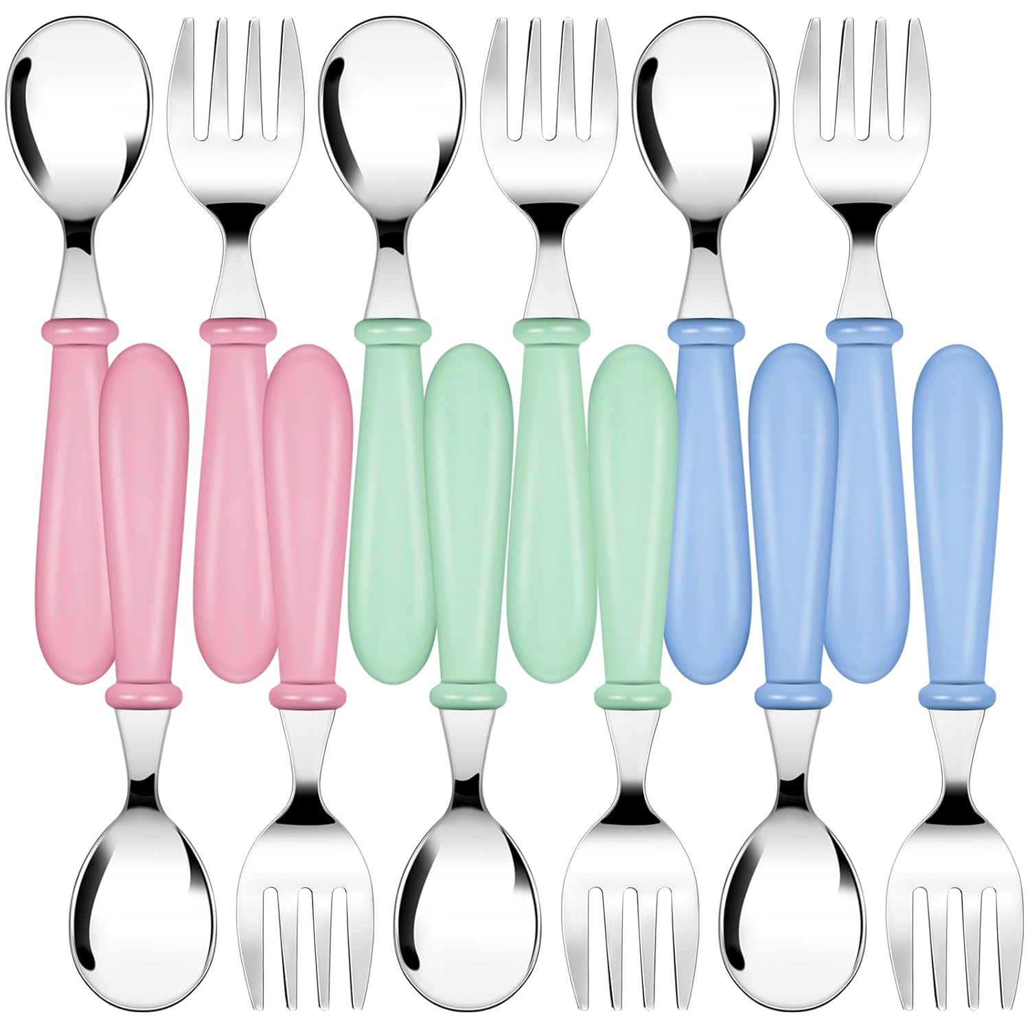 Honeydak Toddler Utensils Set