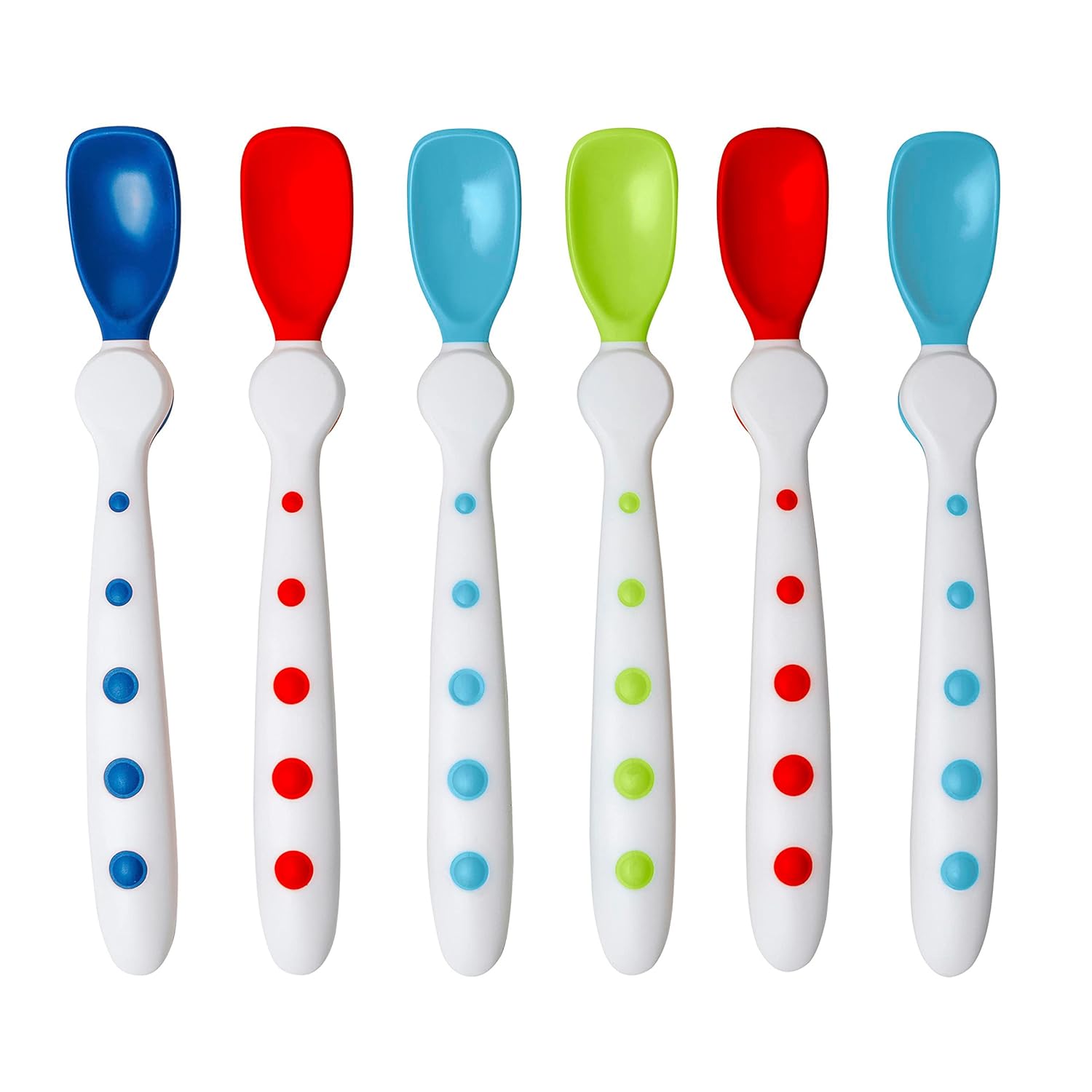 Derisible by Design BPA-Free Spoons for Babies 6-Month
