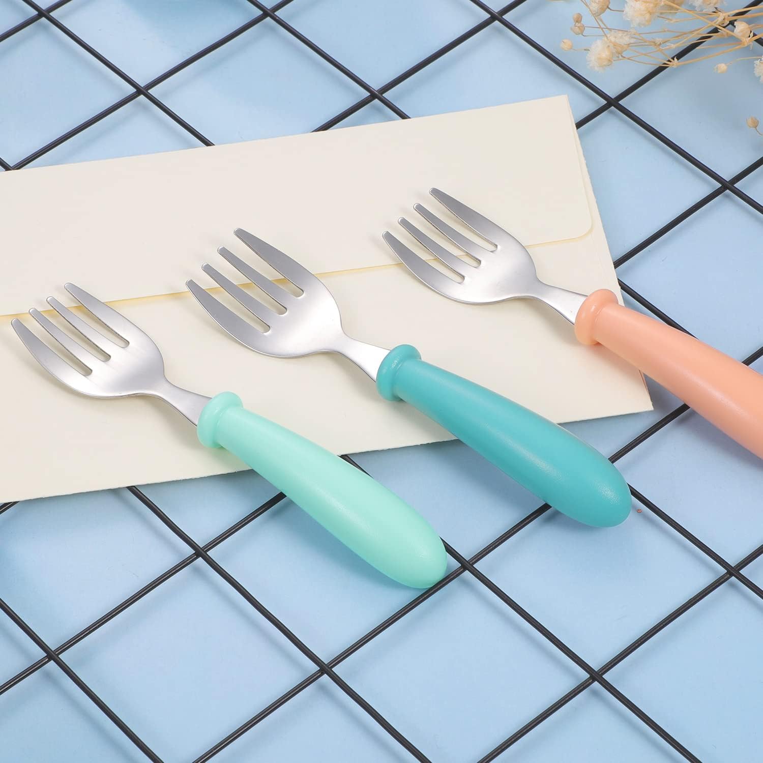 Pimoys Safe Toddler Forks for Babies