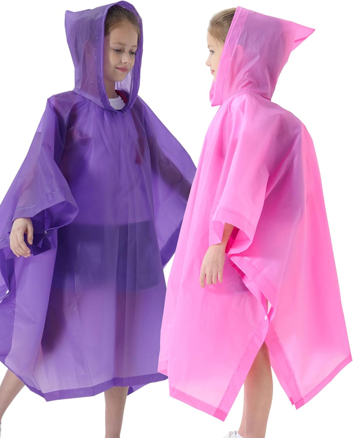 Waterproof EVA Rain Poncho for Kids