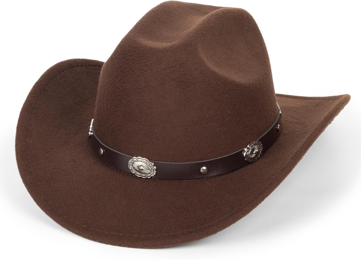 Mealah Women Mens cowboy fedora hat