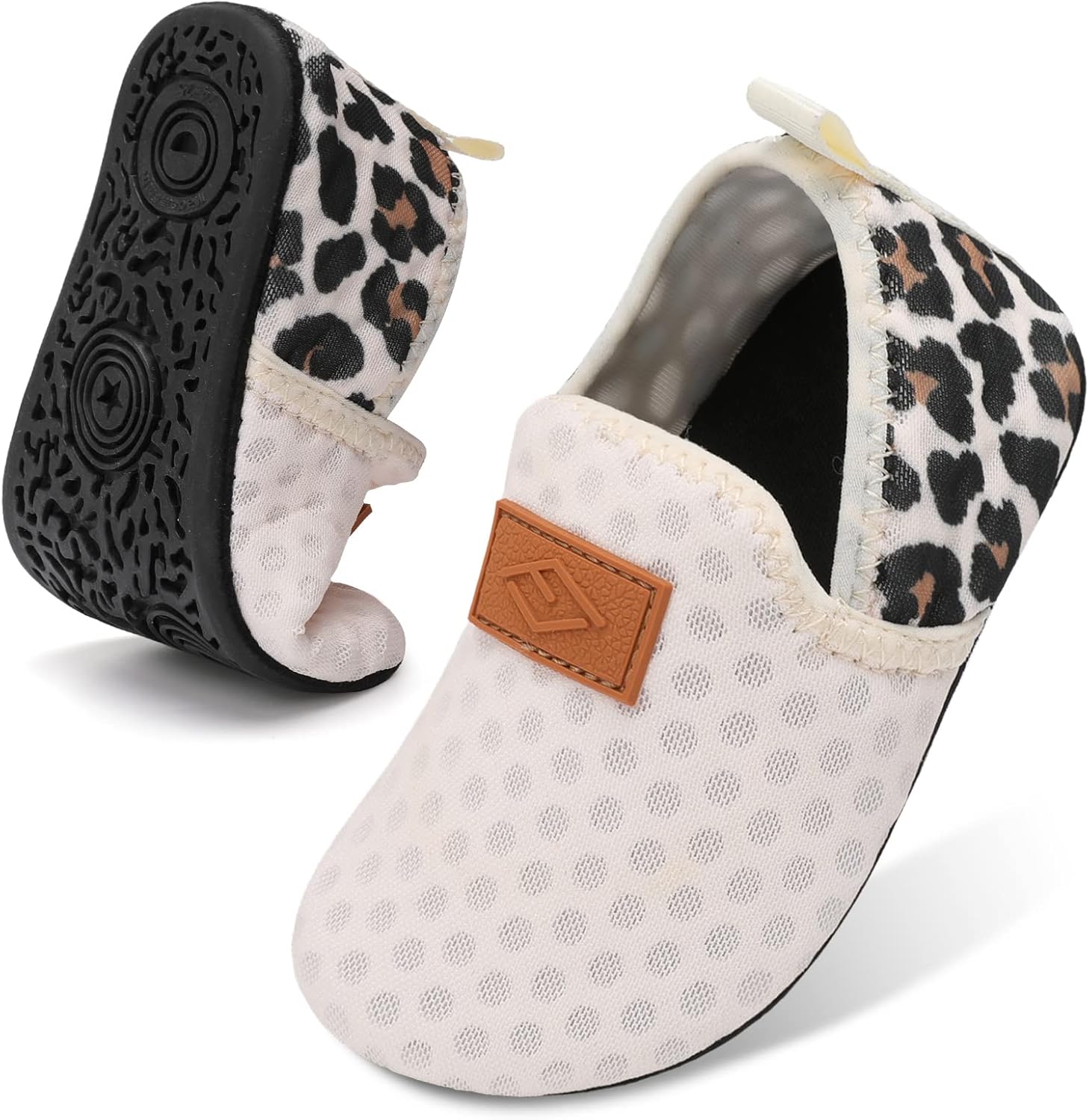 Lefflow Toddler Water Shoes Non-slip Quick-Dry Perfect Fit