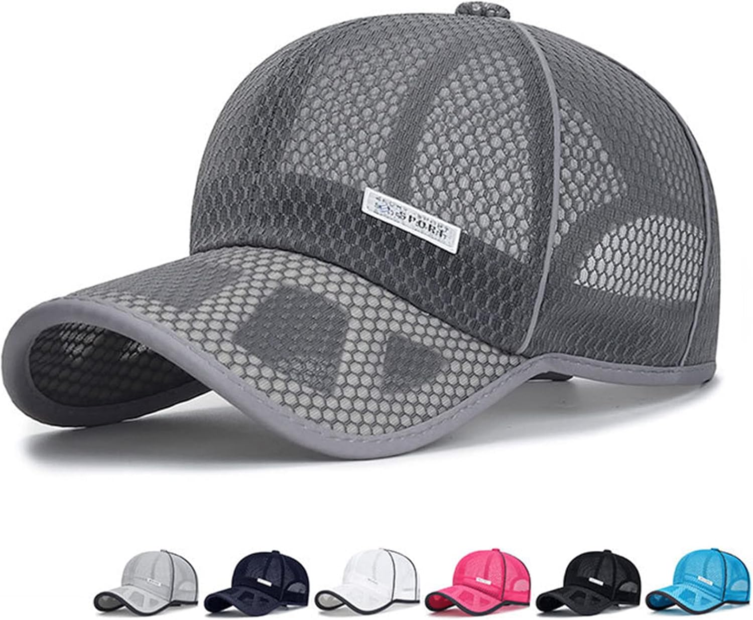 Classic Low Profile Mesh Baseball Cap for Men and Women