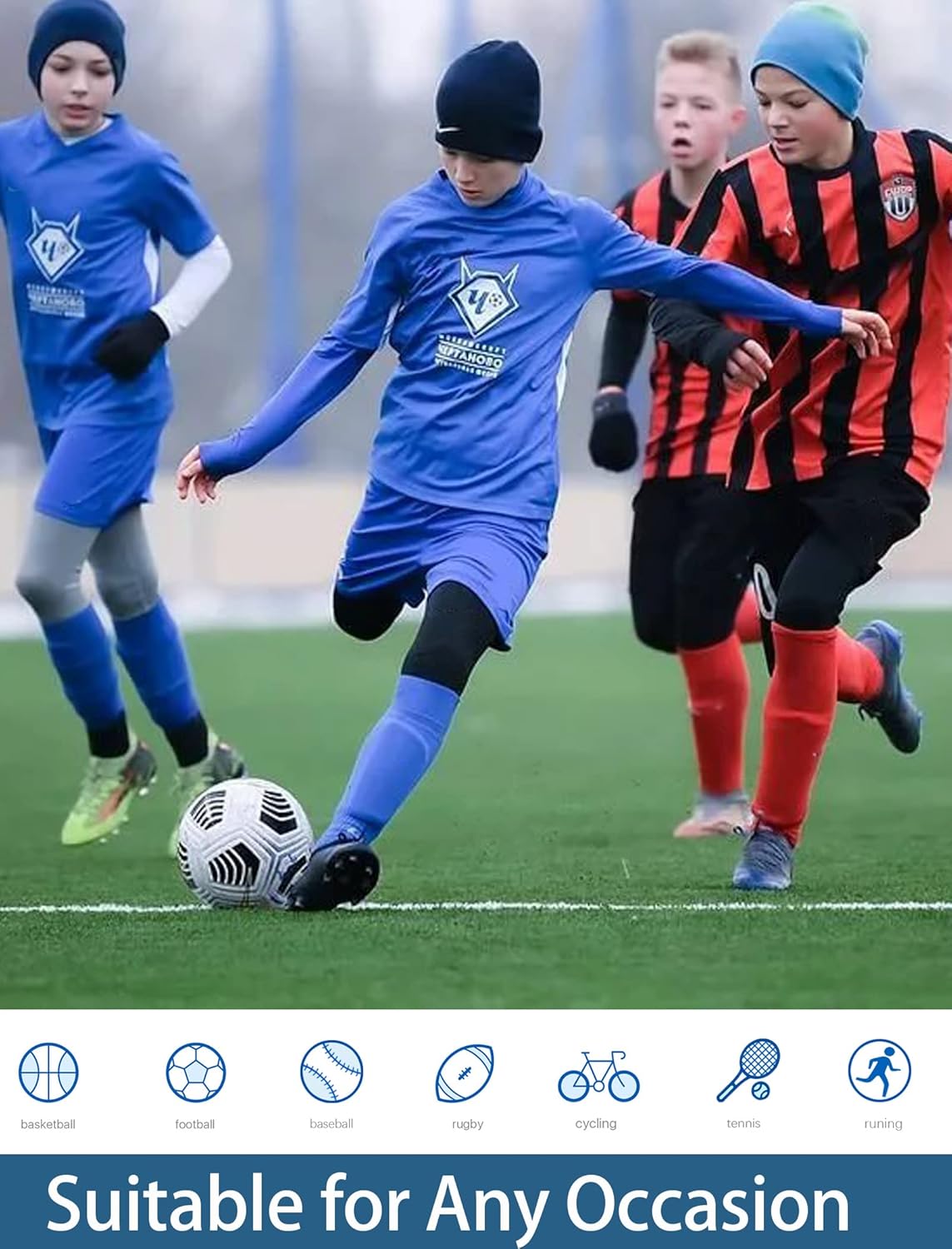 Stay Dry Stay Comfortable Boys Compression Leggings for Kids