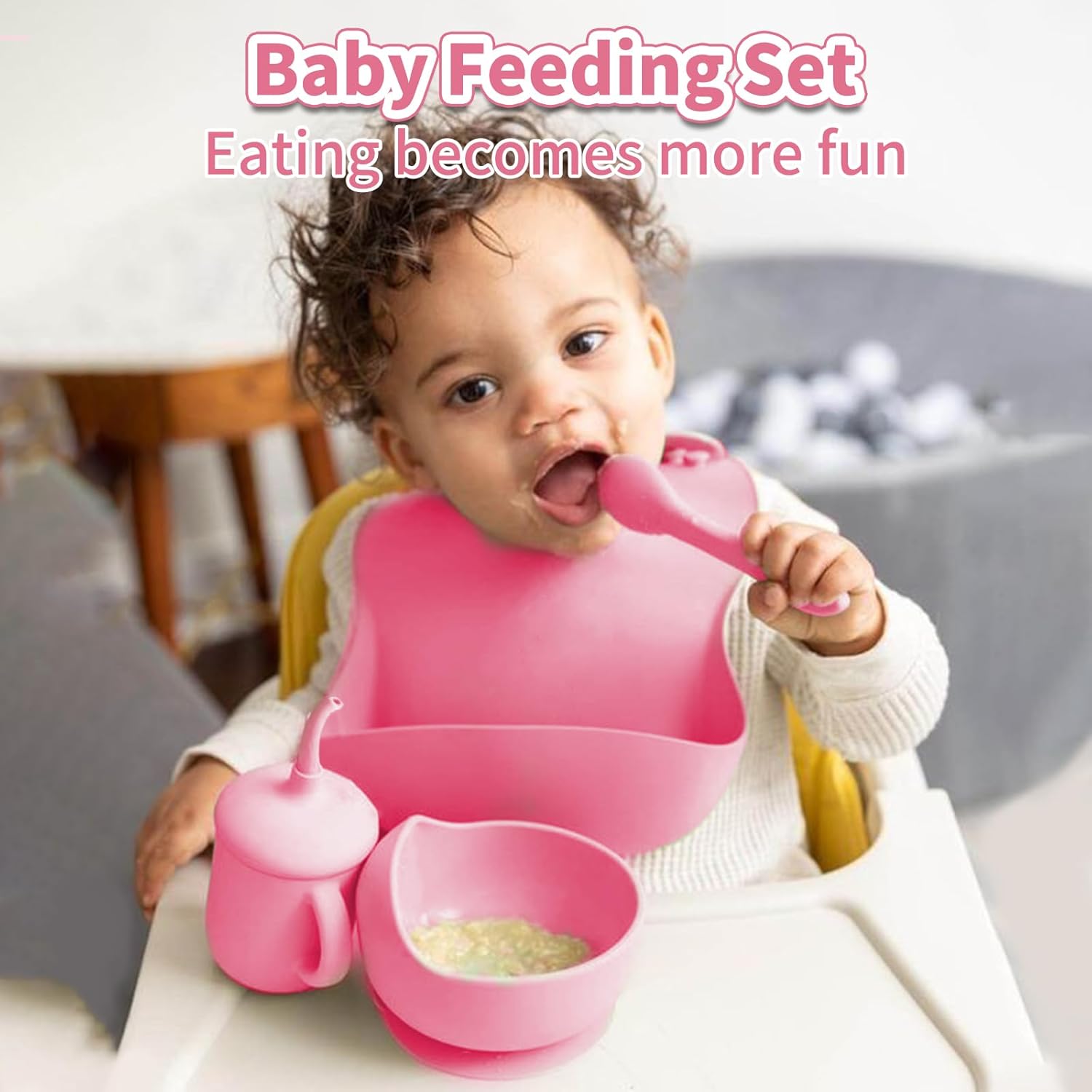 Arcasa Silicone Baby Feeding Set