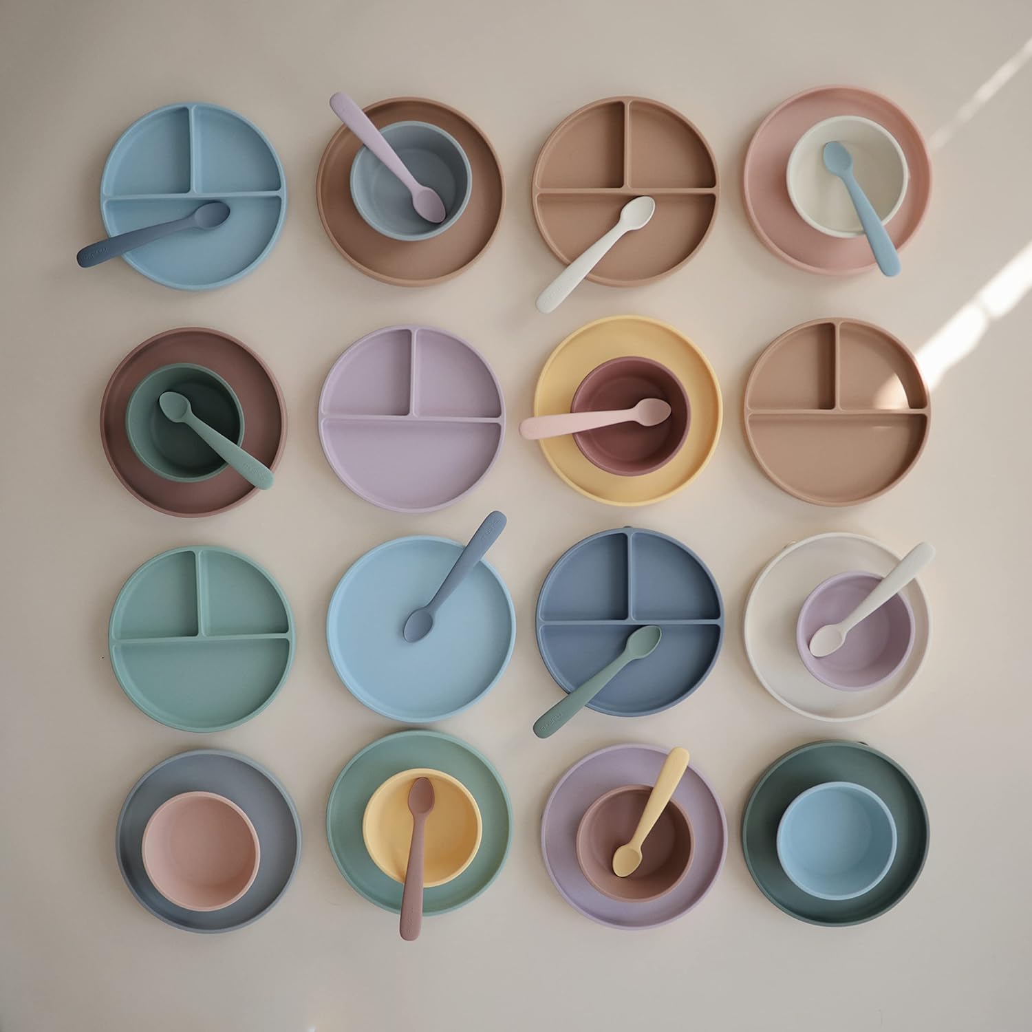 Adorable Silicone Feeding Spoons for Babies Soft Hypoallergenic